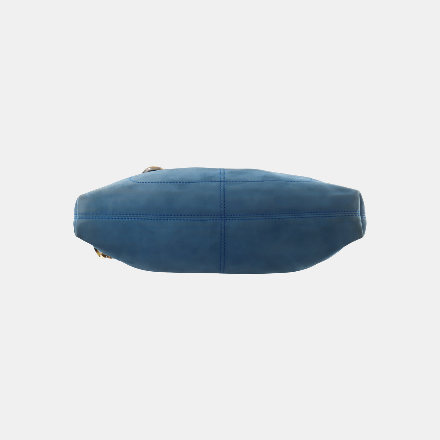 FENDI Blue Cowhide Crossbody Bag Golden hardware-(SKU)-13379706