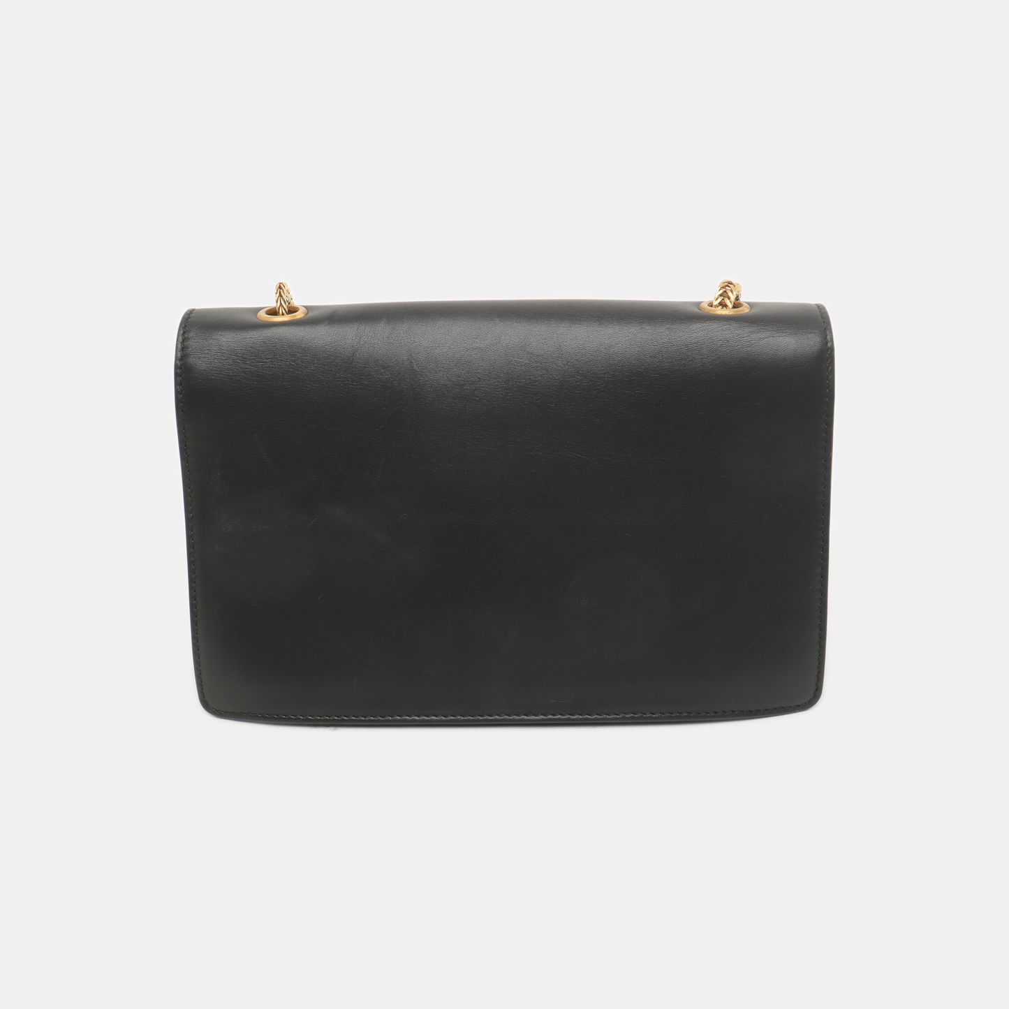 YSL VINTAGE BETTY Black Cowhide Single Shoulder Bag Crossbody Bag Golden hardware-(SKU)-939597796