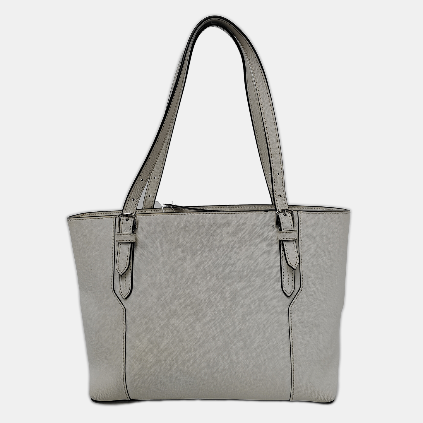 BALLY Tote bag White Cowhide Single Shoulder Bag Tote Silver Hardware shoulder straps-(SKU)-939934719