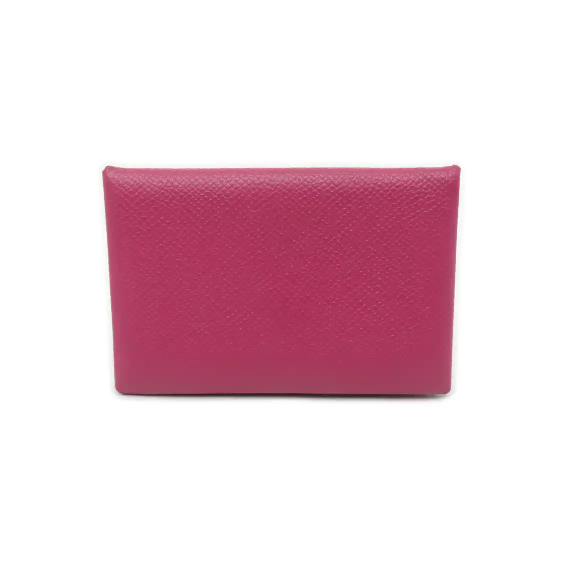 HERMÈS Calvi Magnolia PinkEpsom牛皮卡包 Silver Hardware Astamp-(SKU)-937045587
