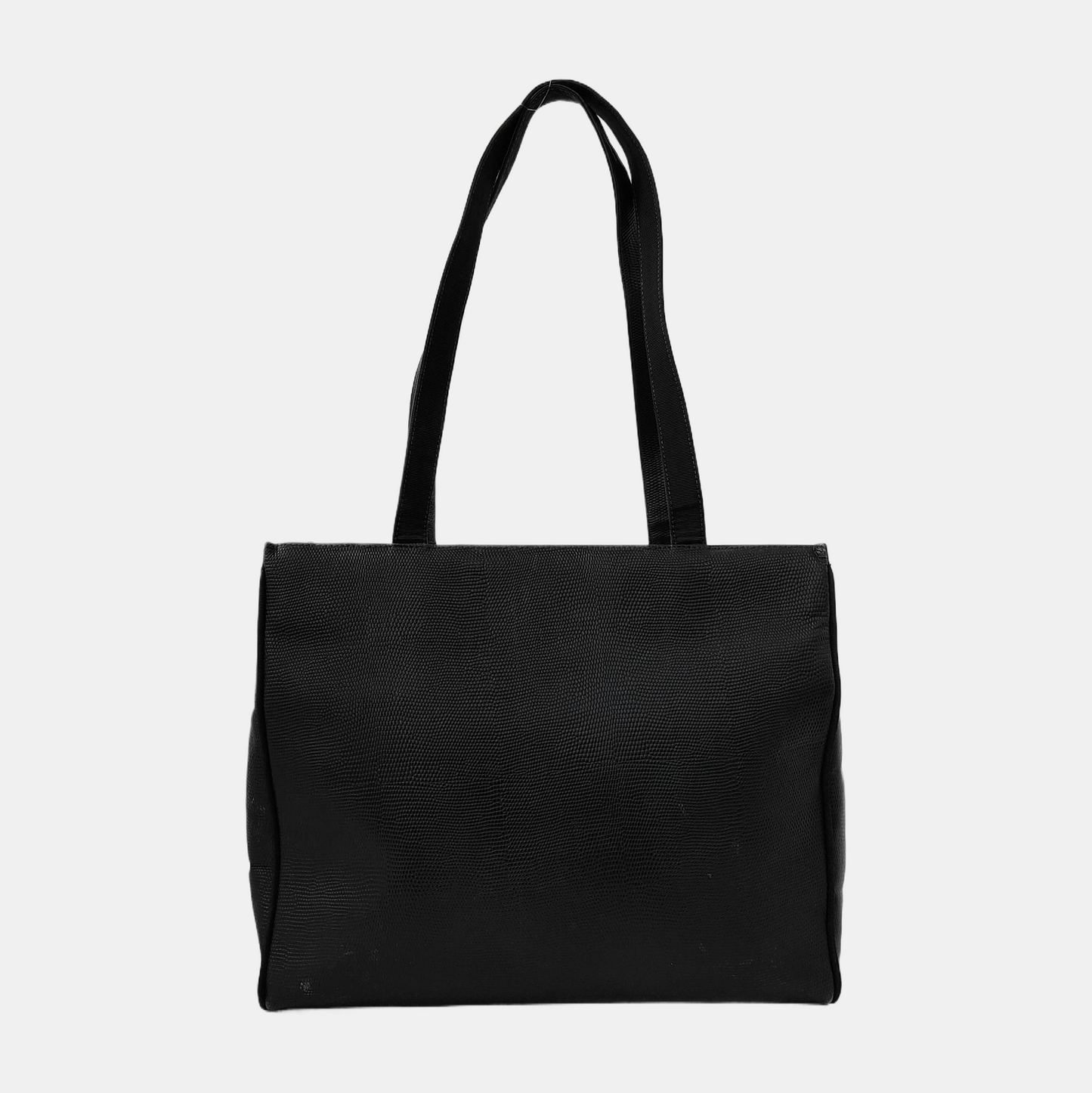 FERRAGAMO Vara Large size Dark blue cowhide shoulder bag Golden hardware-(SKU)-942579184