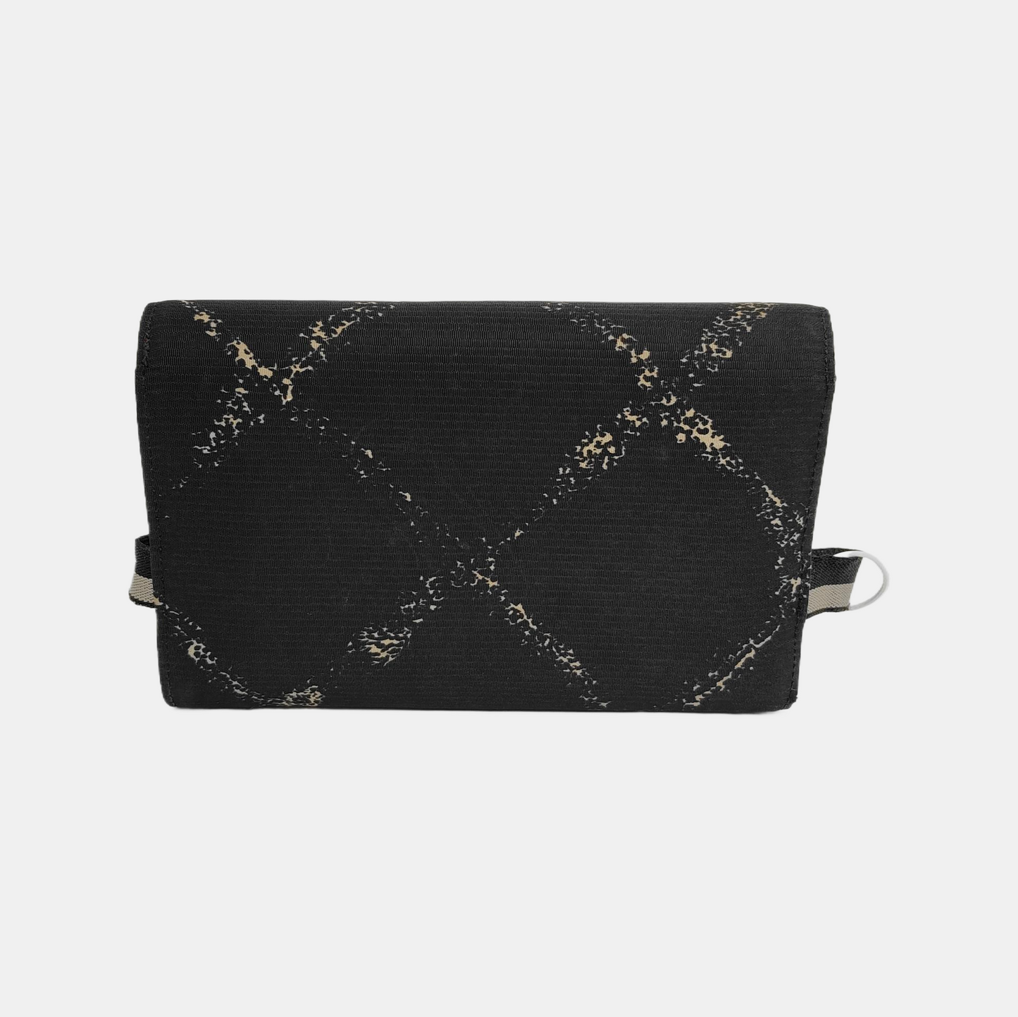 CHANEL Black Canvas Quilted Wallet 6nan-(SKU)-942554426