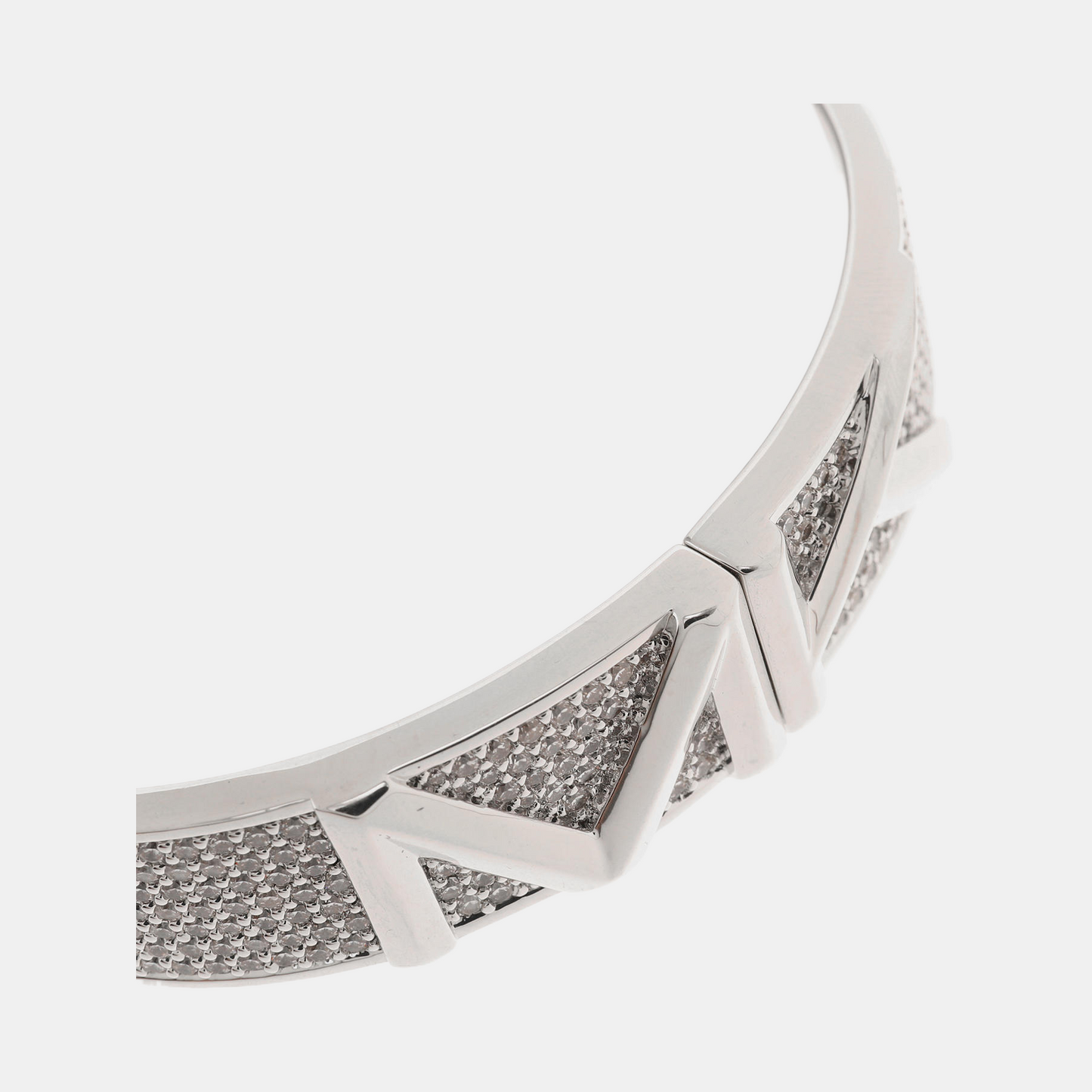 MICHAEL KORS Silver Alloy Artificial Crystal Inlaid Bracelet Perimeter17cm-(SKU)-941887627
