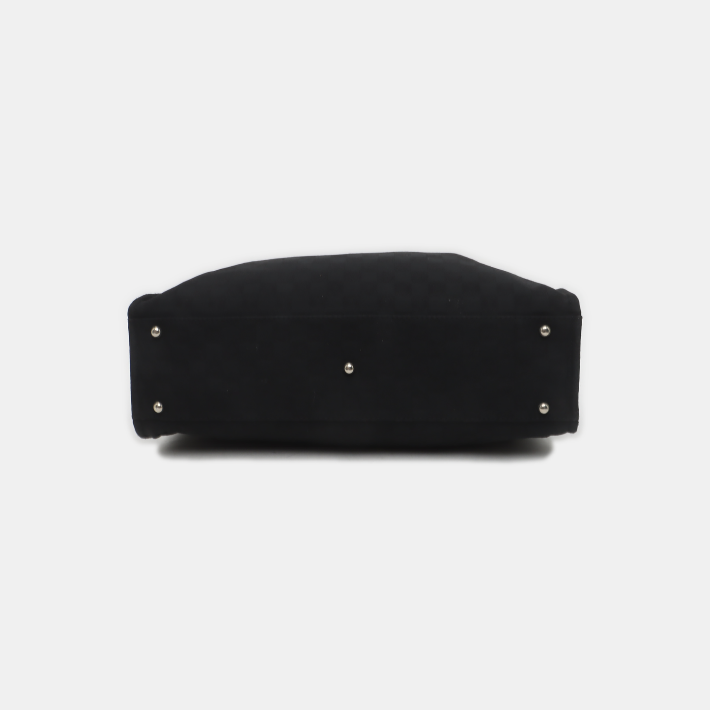 LOEWE Tote bag Black Fabric Single Shoulder Bag Handbag Silver Hardware shoulder straps-(SKU)-935826697