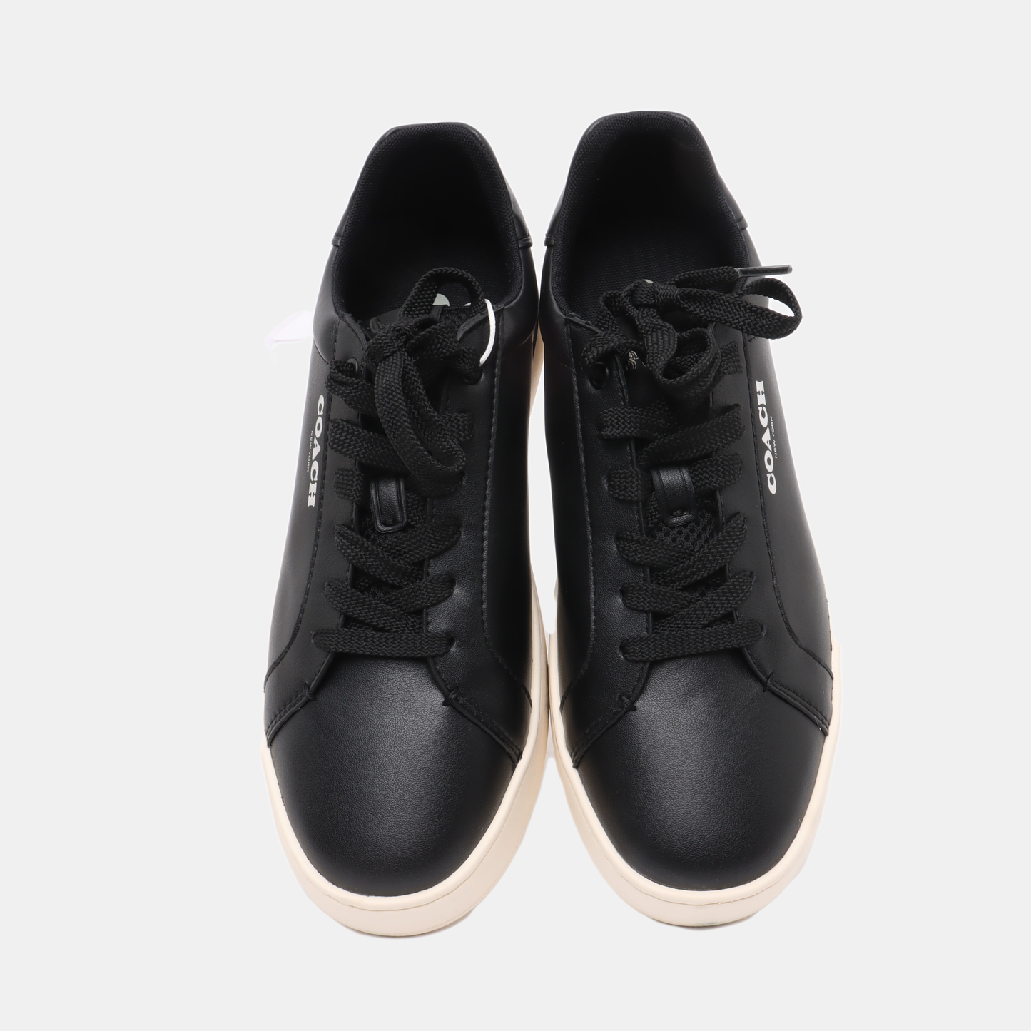 COACH 41code Autumn and Winter Black Leather Men's Low-Top Casual Sneakers-(SKU)-941969534