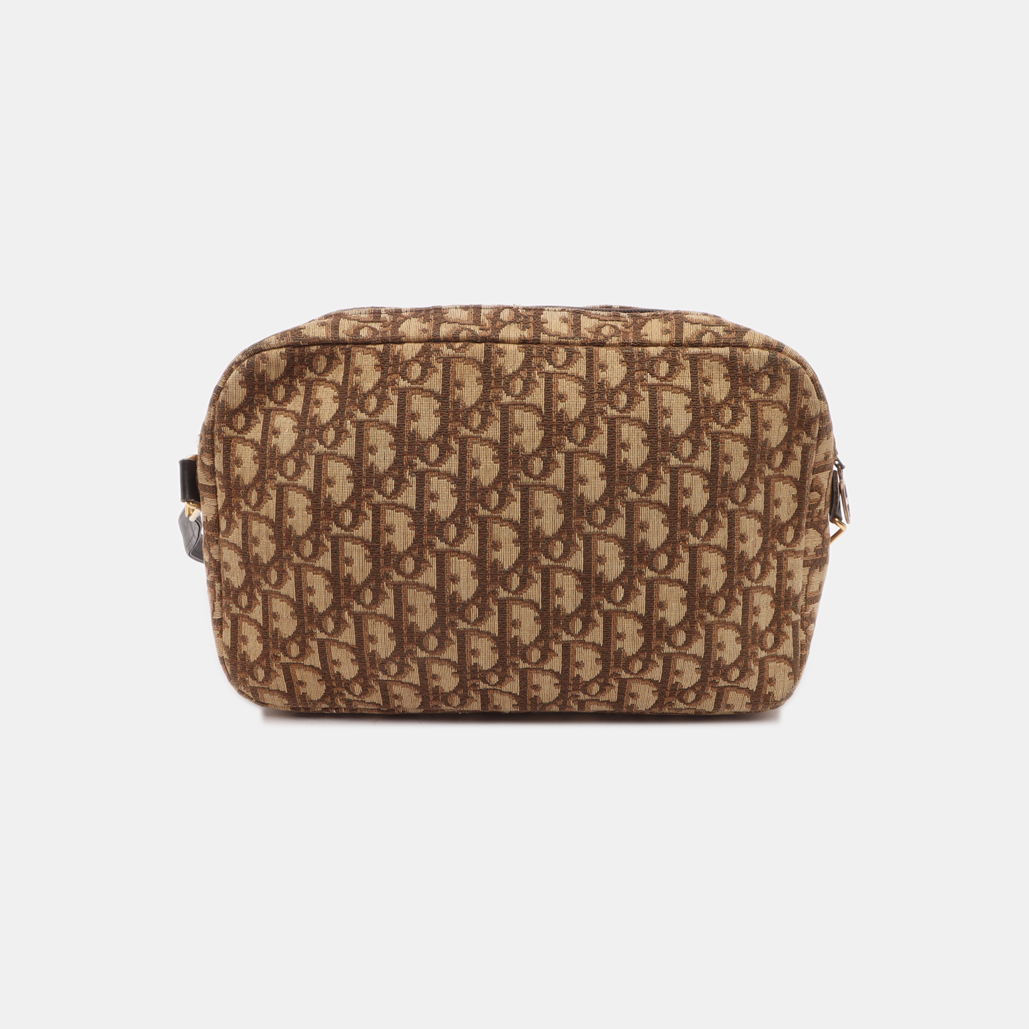 DIOR Camera Bag Khaki Canvas Monogram Single Shoulder Bag Crossbody Bag Golden hardware Vintage model-(SKU)-13444186