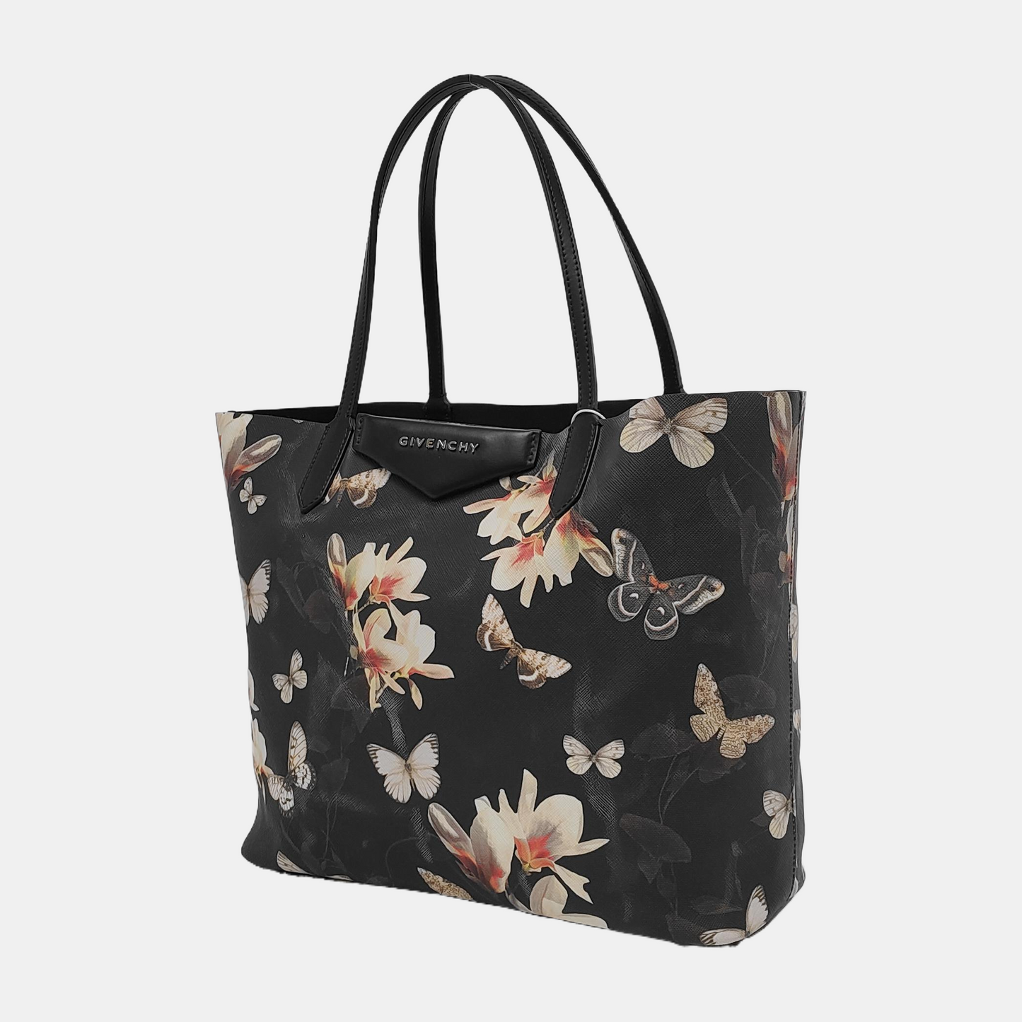 VERSACE Tote bag Black Leather Printed Single Shoulder Bag Golden hardware Sub-bag-(SKU)-944705290