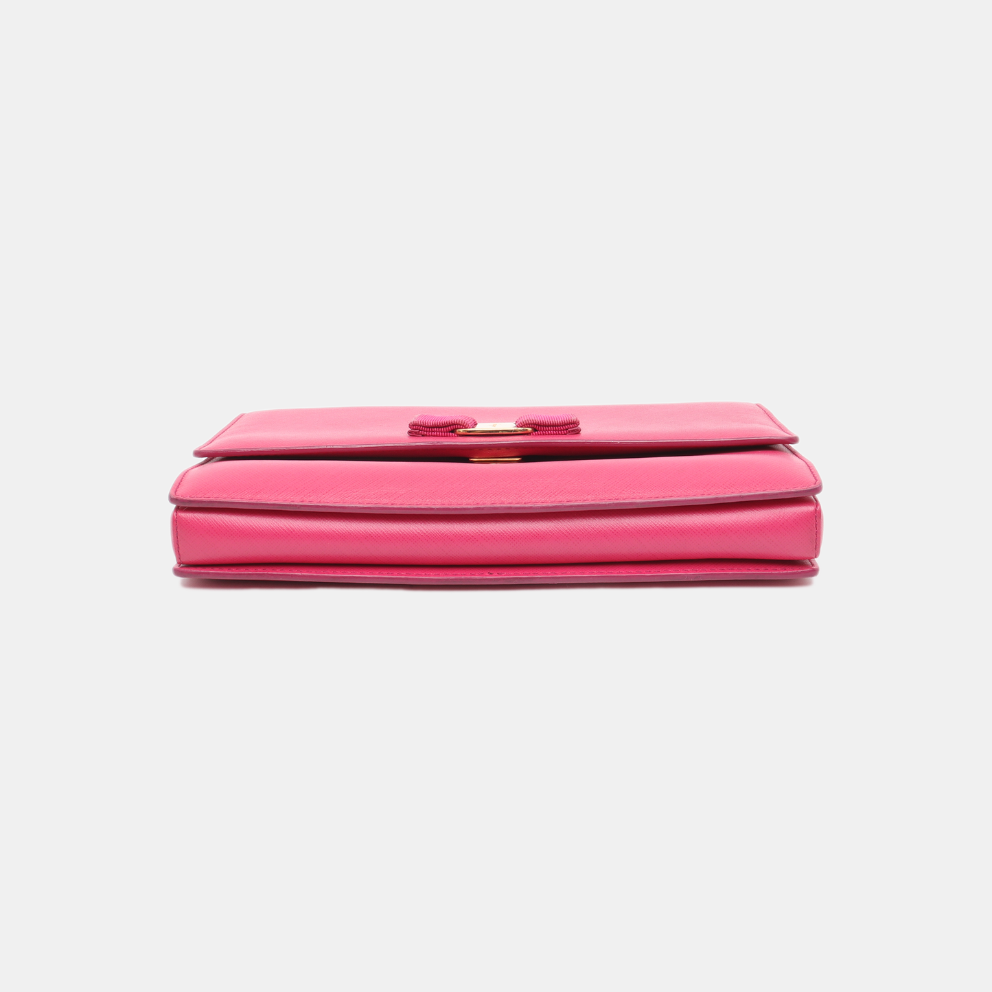 FERRAGAMO Ginny Pink Cowhide Embossed Single Shoulder Bag Crossbody Golden hardware-(SKU)-13042501
