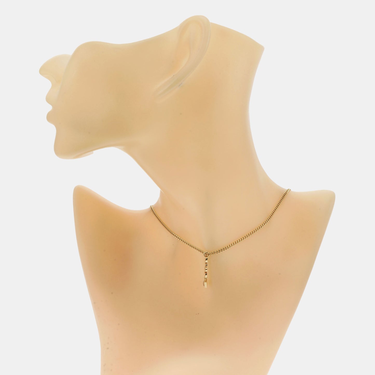 DIOR Dio(r)evolution 金色合金其他LOGO字母项链 Length45cm-(SKU)-937302543
