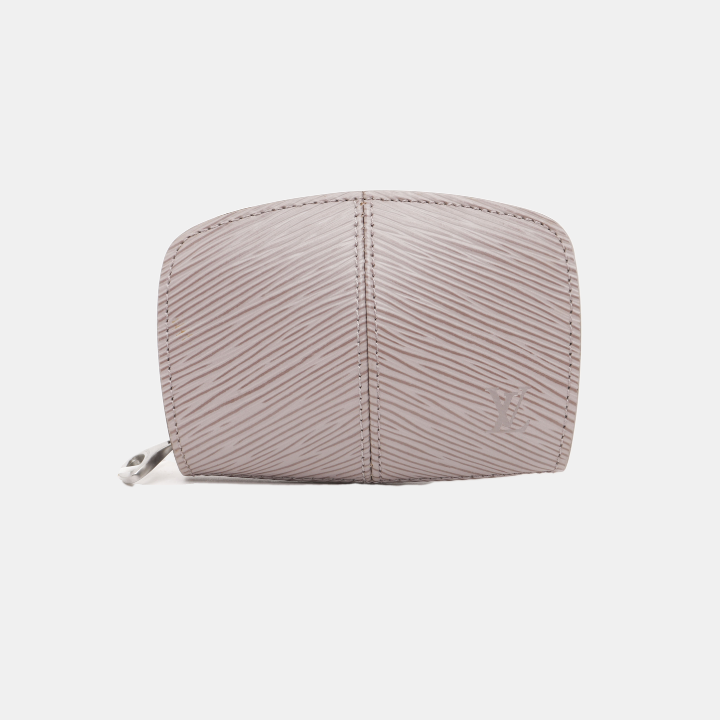 LOUIS VUITTON DEMI LUNE 浅紫色EPI牛皮水波纹Key包 Silver Hardware Vintage model-(SKU)-939006721