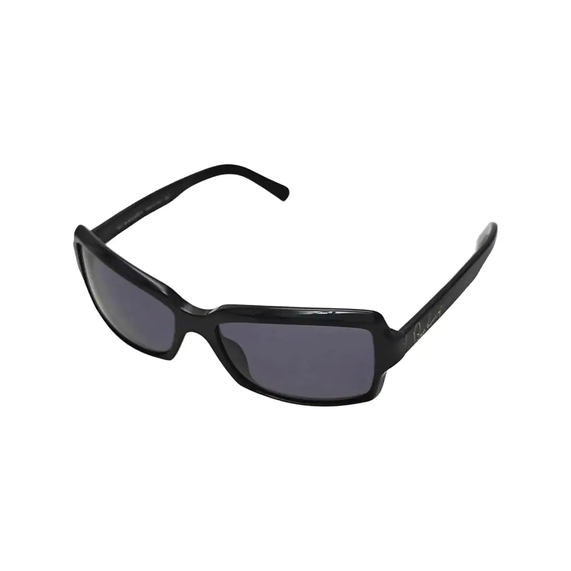 BURBERRY Gray Square Synthetic Sunglasses-(SKU)-948710850
