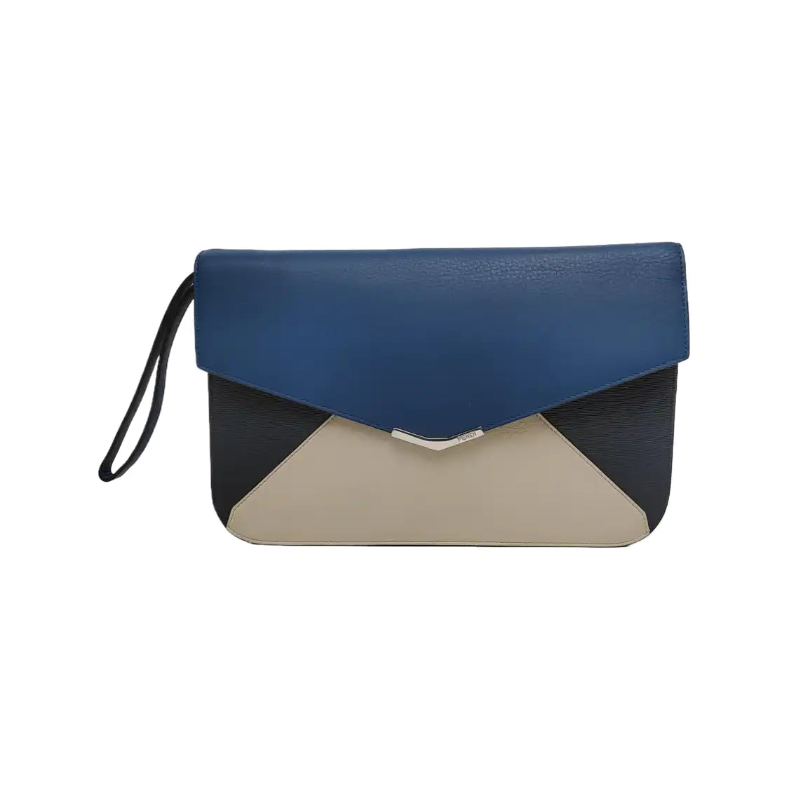 FENDI 2 Jours Multicolor leather handbag Silver Hardware-(SKU)-942554437