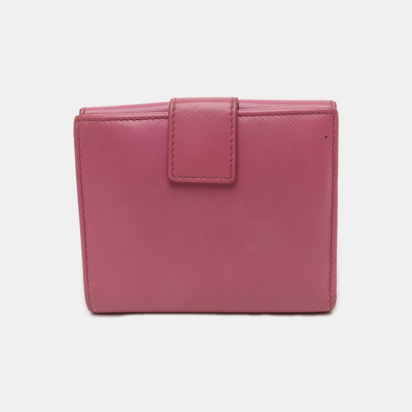 FERRAGAMO Vara Pink Leather Embossed Wallet Golden hardware-(SKU)-930486413