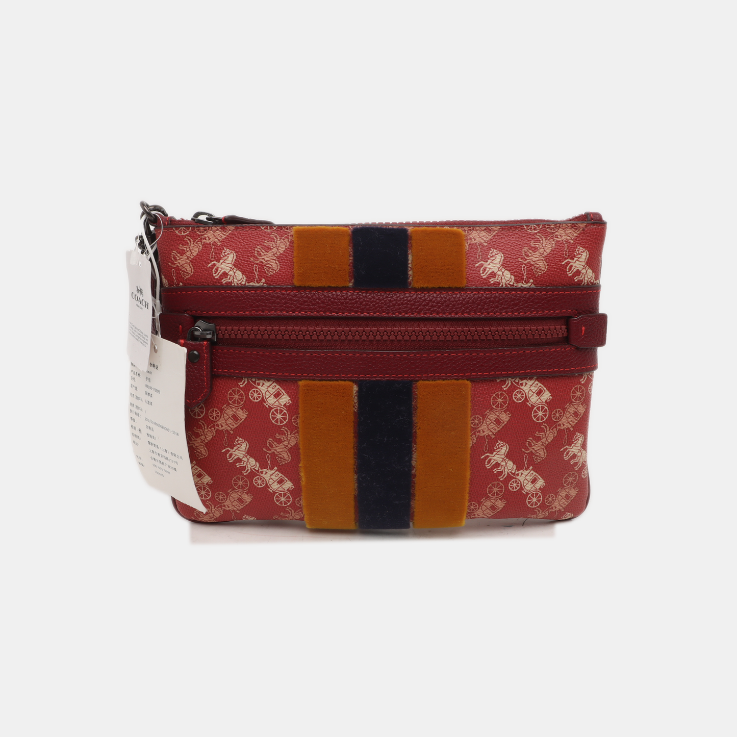 COACH Large size Multicolor Coated Canvas Printed Handbag Ruthenium color hardware-(SKU)-935509873