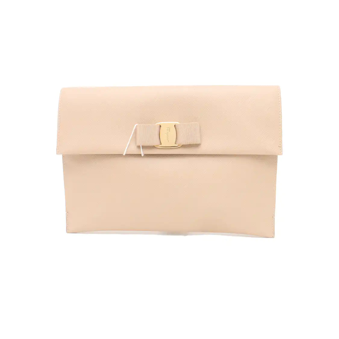 FERRAGAMO Vara Pink Cowhide Pocketbook Golden hardware-(SKU)-934750987