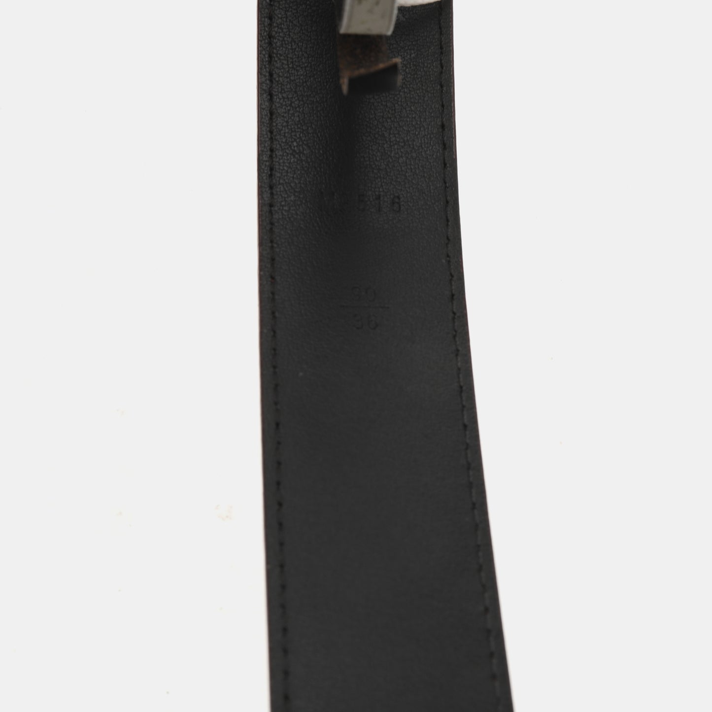 LOUIS VUITTON Red Coated Canvas Buckle Men's Belt Long108cm Width3cm-(SKU)-933530970