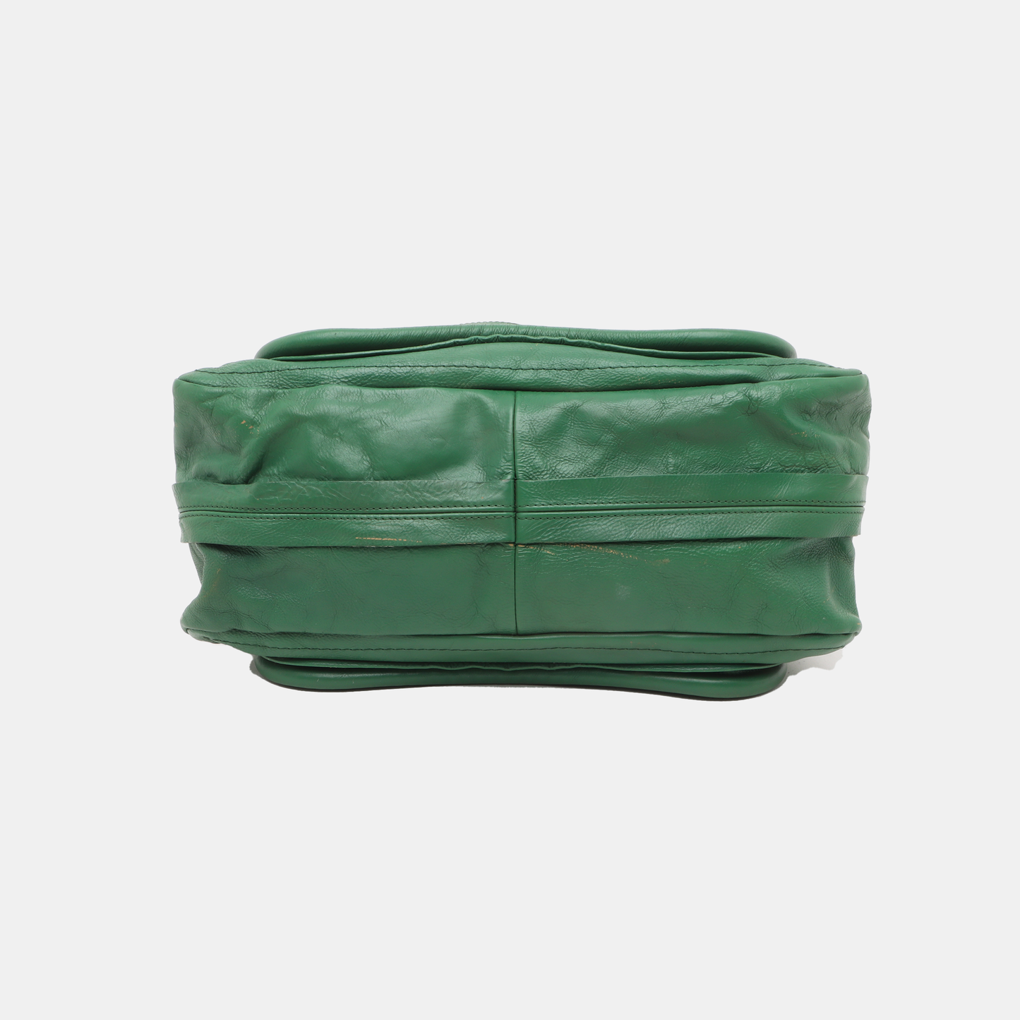 Chloé Paraty Medium size Green Leather Single Shoulder Bag Golden hardware Removable shoulder strap-(SKU)-14336695