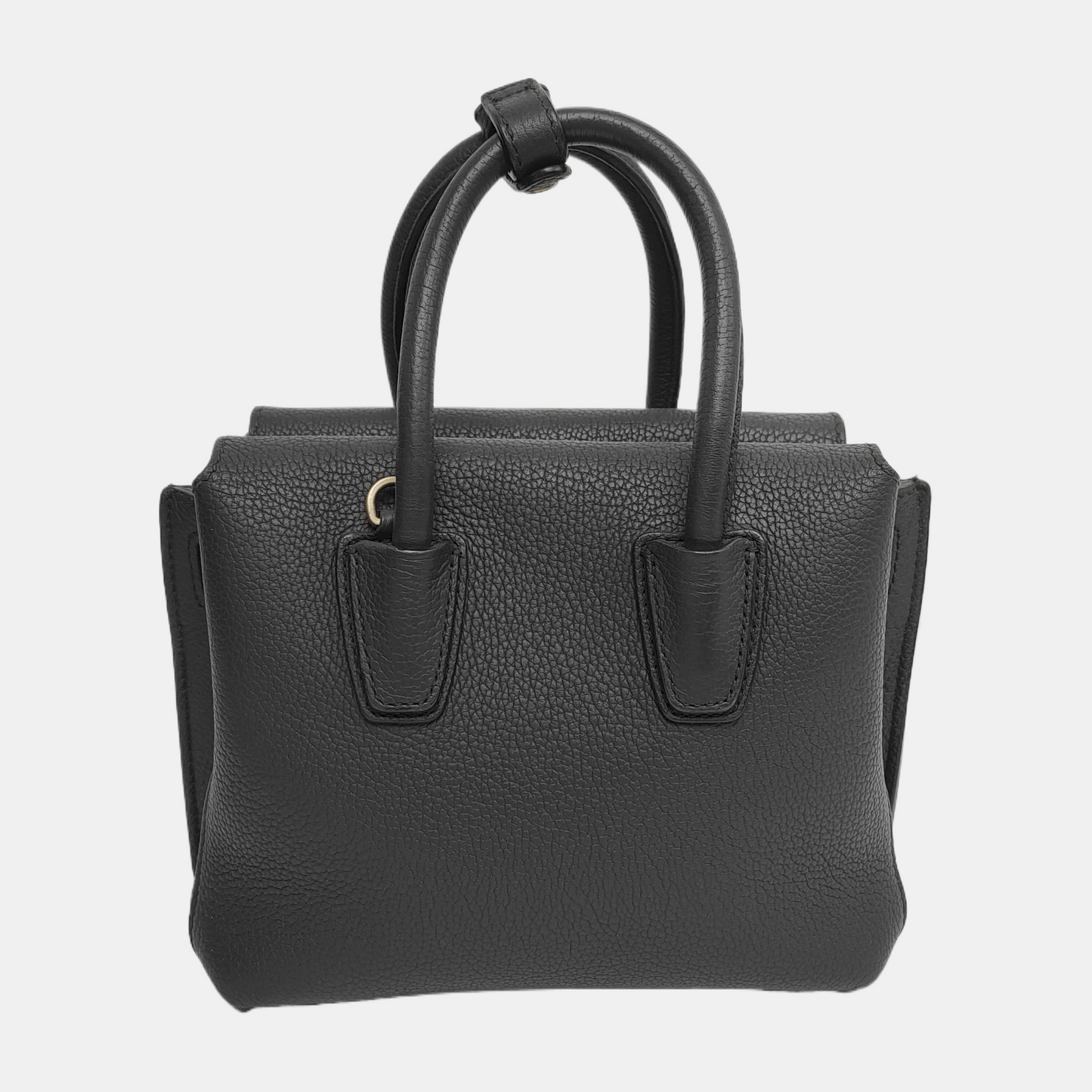 MCM Milla mini Gray Leather Crossbody Shoulder Bag Tote Golden hardware Removable shoulder strap-(SKU)-942273074