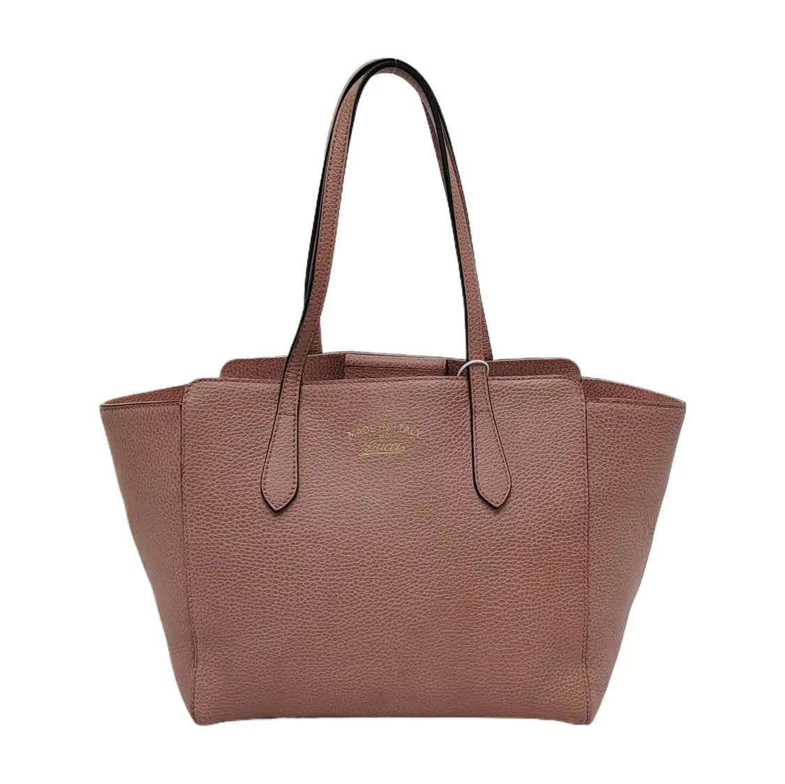 GUCCI Swing Small size Pink Cowhide Single Shoulder Bag Tote Golden hardware-(SKU)-944557844