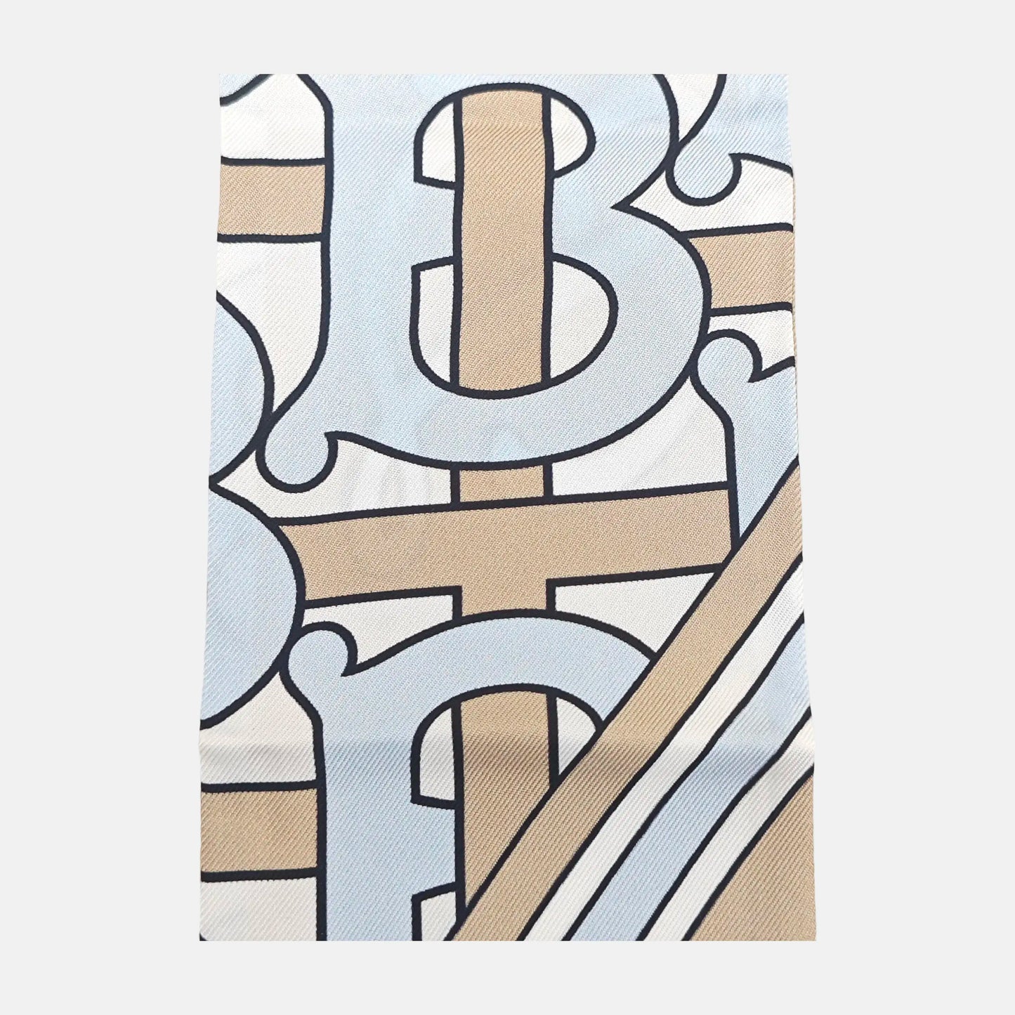 BURBERRY Blue Silk Tie-(SKU)-948182340