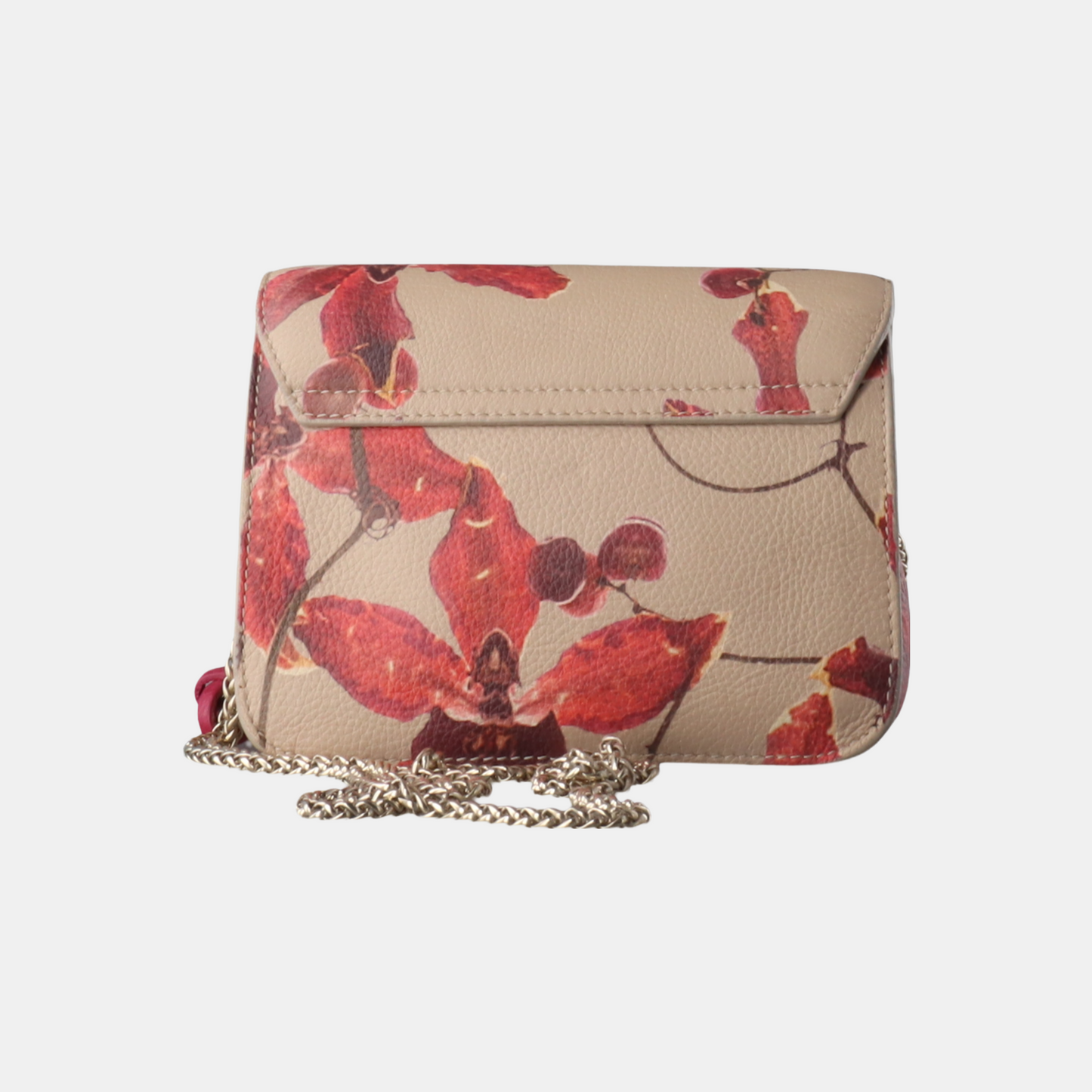 FURLA Metropolis Multicolor Leather Printed Sling Bag with Shoulder Golden hardware Removable shoulder strap-(SKU)-14449646
