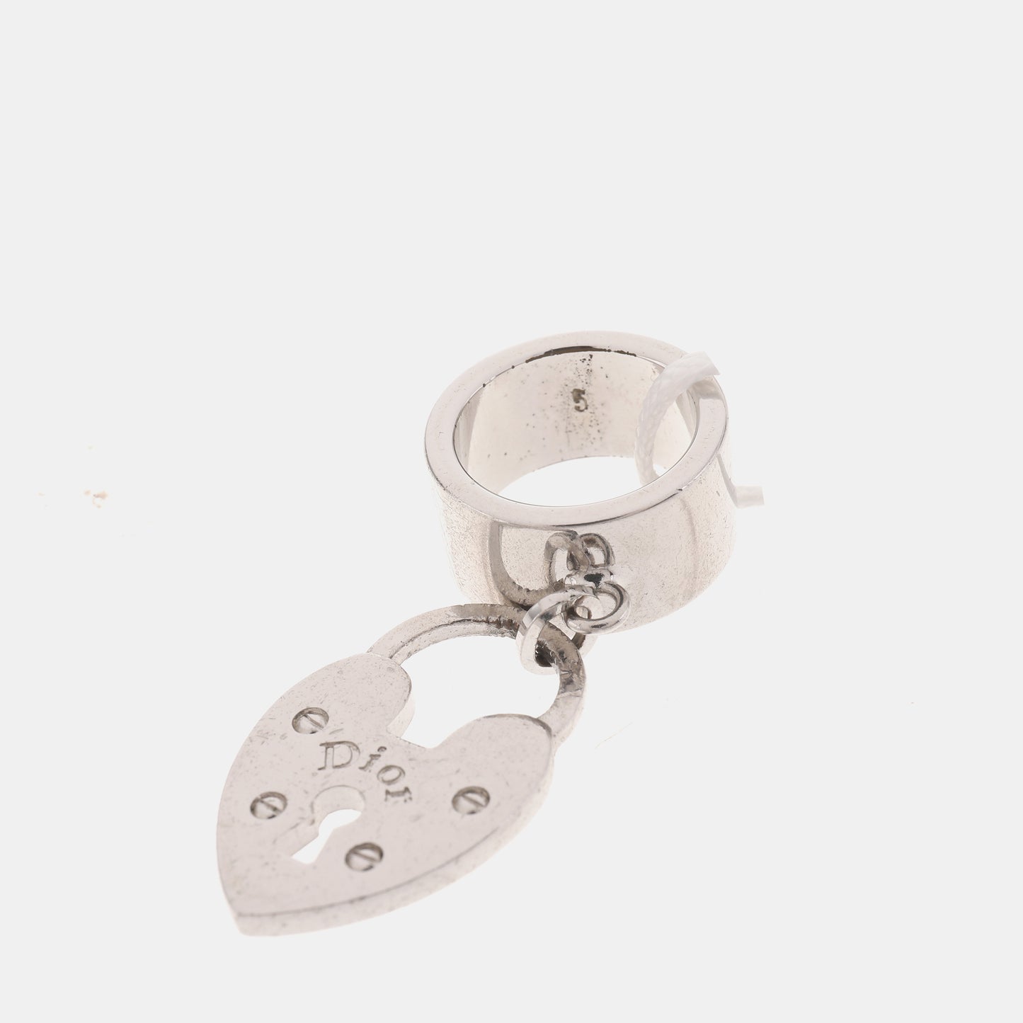 DIOR Dior Poesy 欧code47code Silver Alloy Ring-(SKU)-940986080