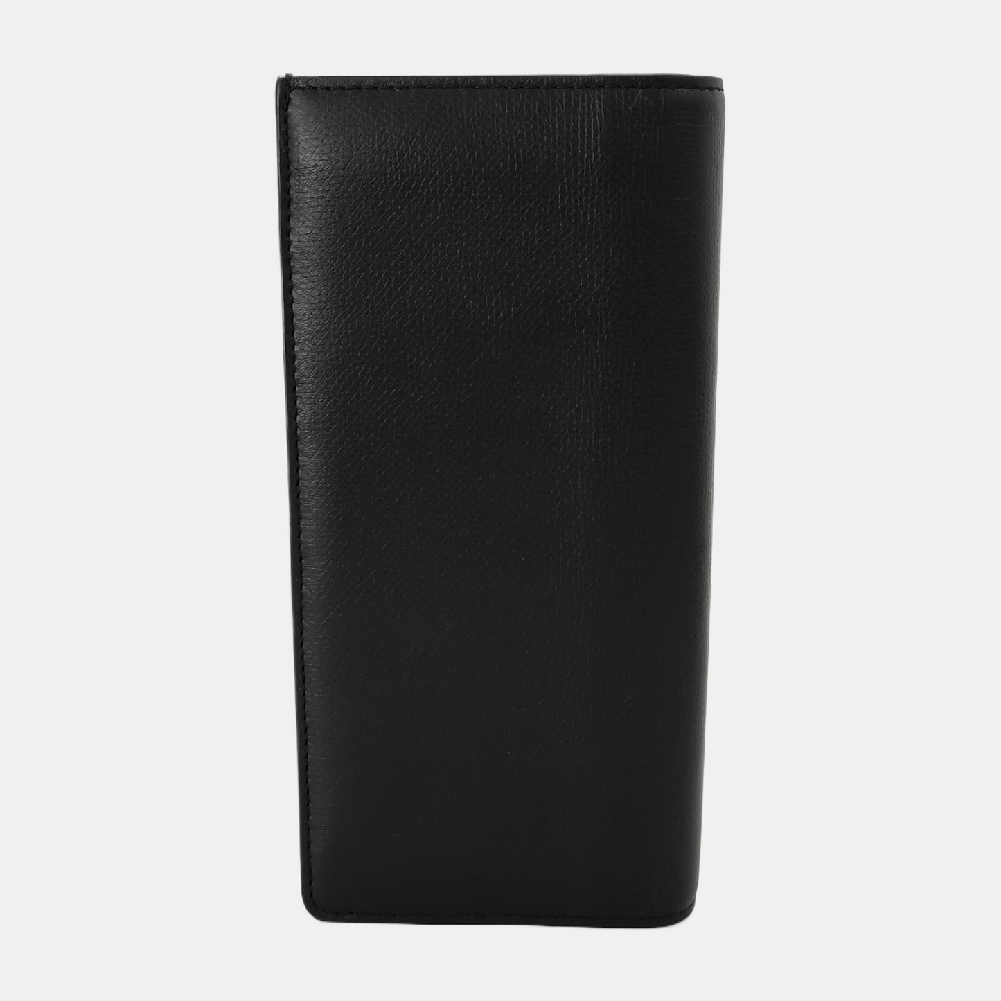 Dior Homme Black Cowhide Wallet Silver Hardware-(SKU)-943535873
