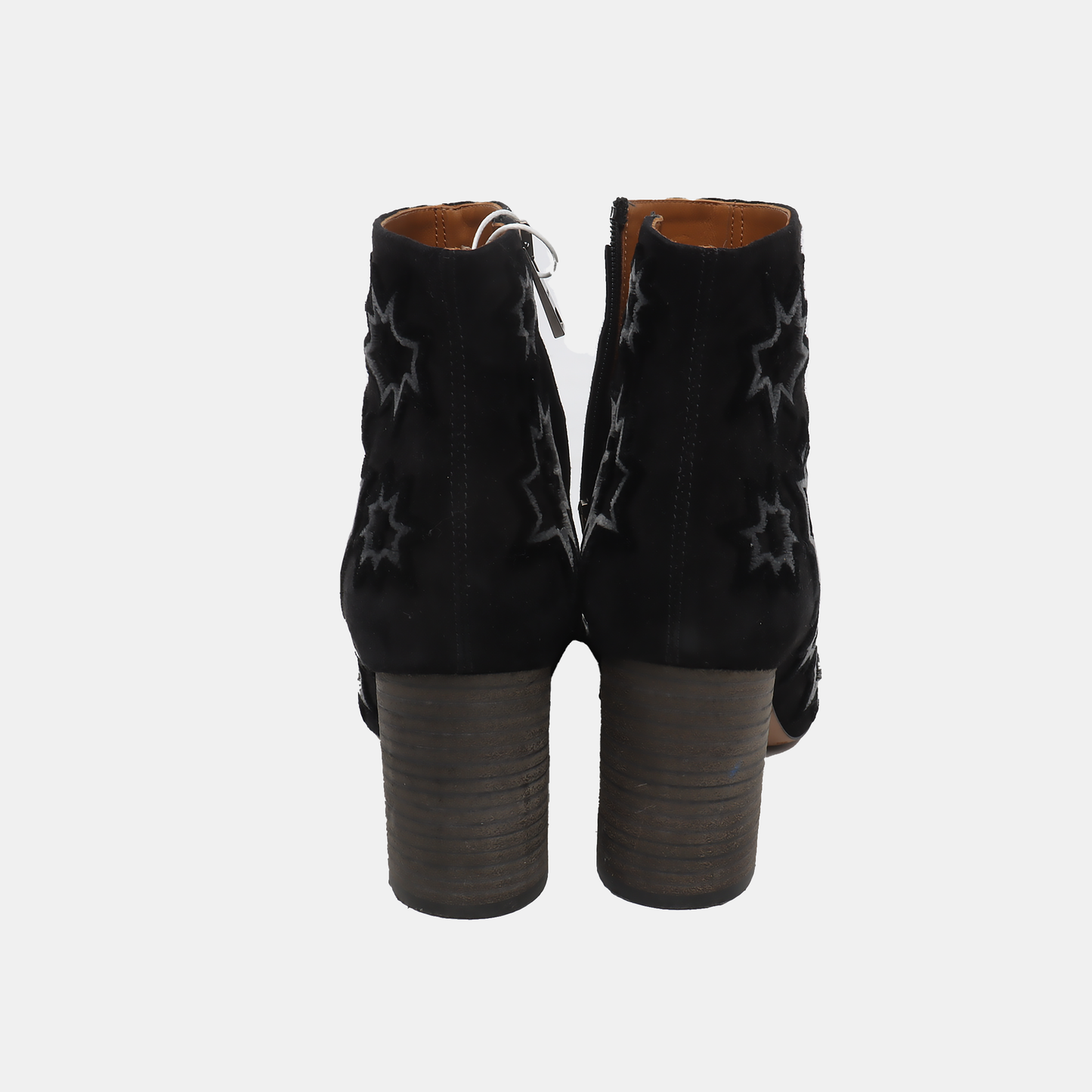 Chloé 35code Autumn and Winter Black Fabric Women's Short Boots-(SKU)-929587296