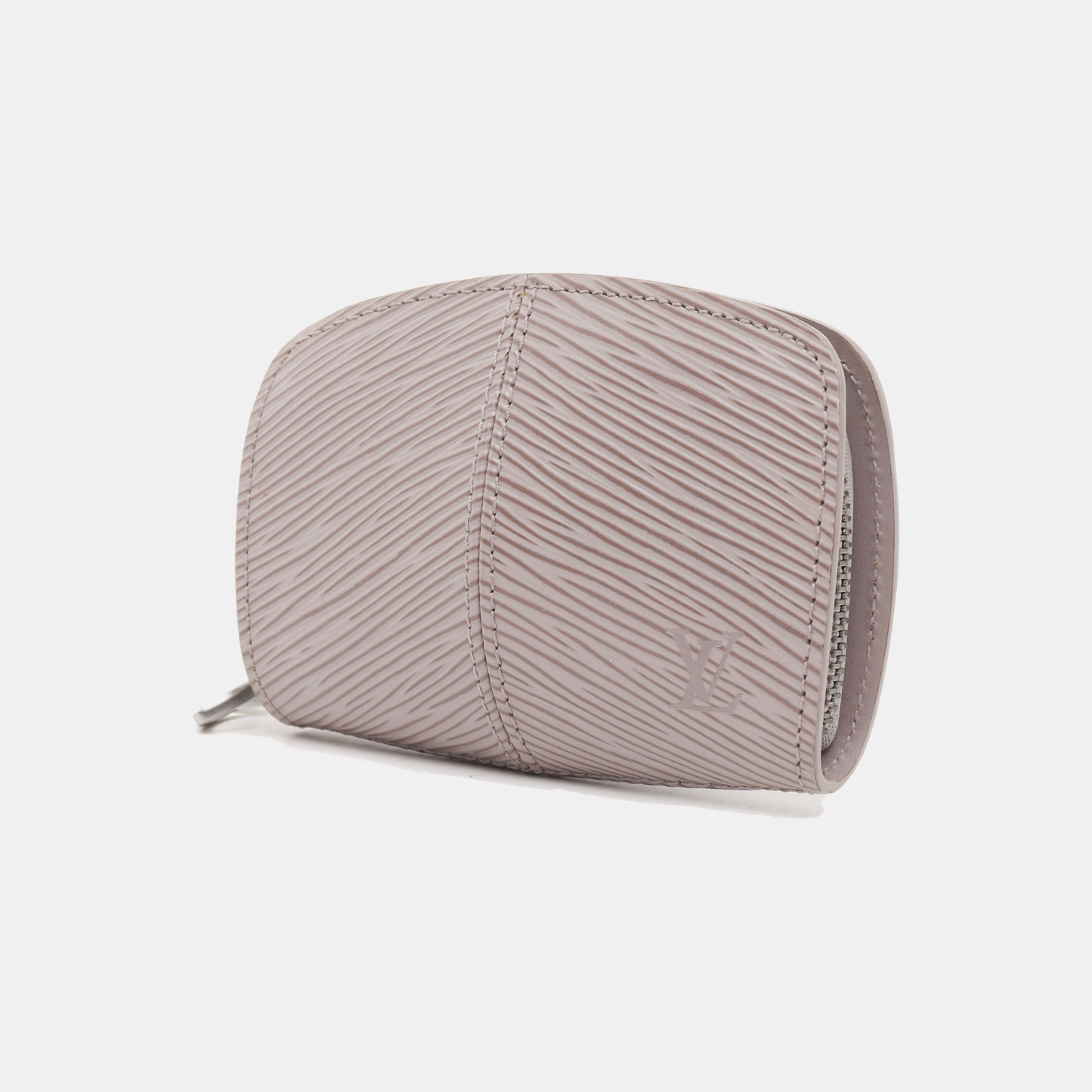LOUIS VUITTON DEMI LUNE 浅紫色EPI牛皮水波纹Key包 Silver Hardware Vintage model-(SKU)-939006721