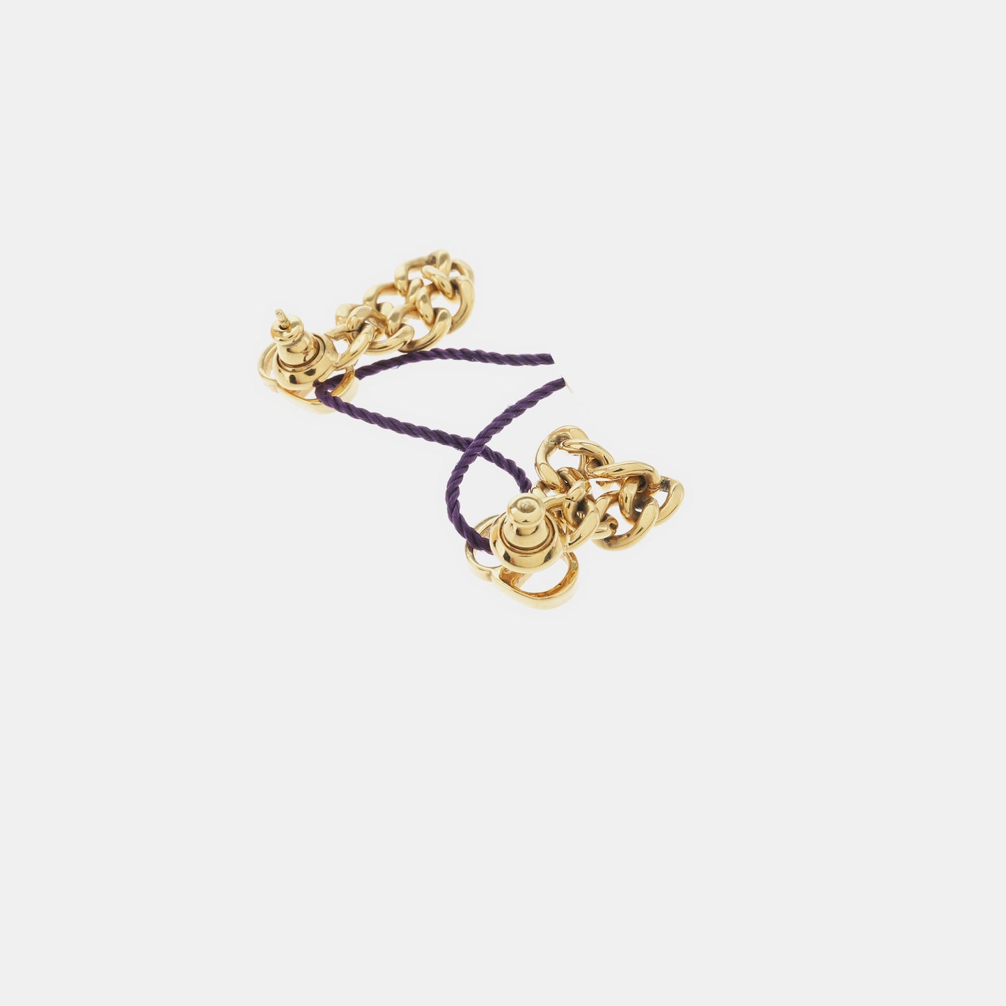 DIOR CD Icon Gold Alloy Earrings-(SKU)-937470897