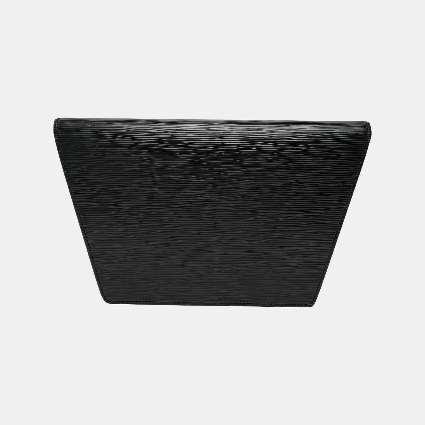 LOUIS VUITTON TRAPÈZE Large size BlackEPI牛皮水波纹手拿包 Vintage model-(SKU)-944705584