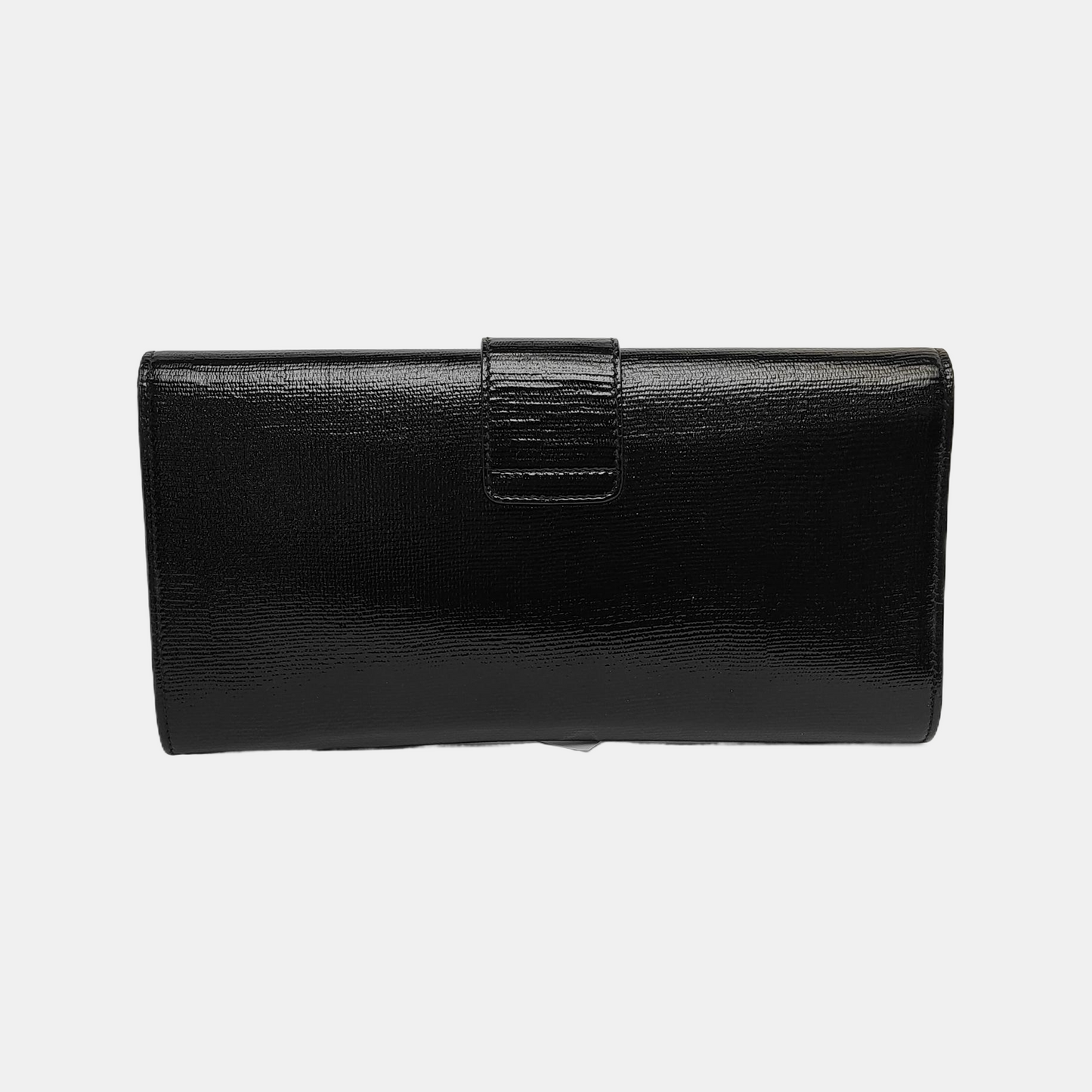 YSL CHYC Y LIGNE Black Cowhide Clutch Golden hardware-(SKU)-942572095