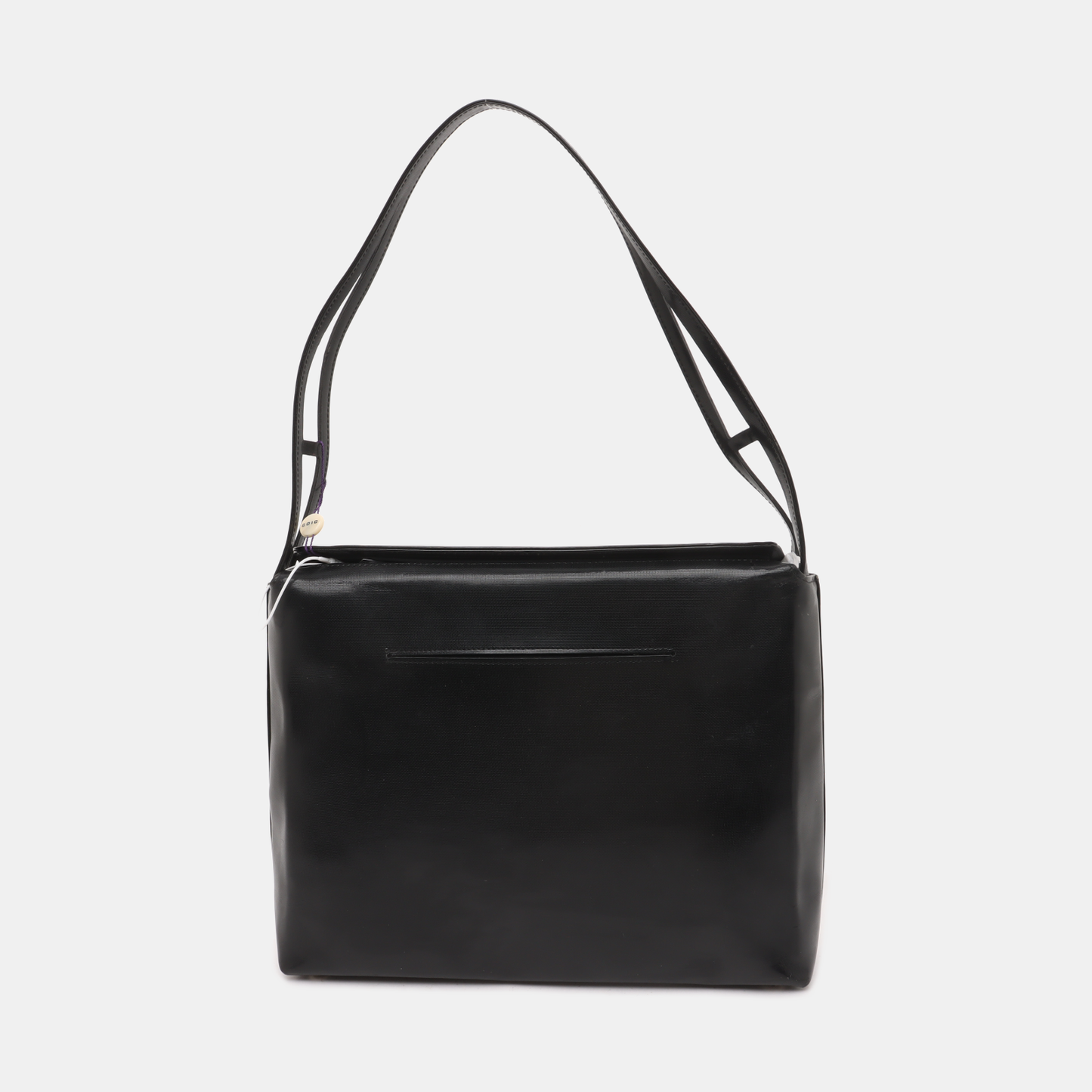 GIVENCHY Black Cowhide Embossed Single Shoulder Bag Silver Hardware-(SKU)-938647066