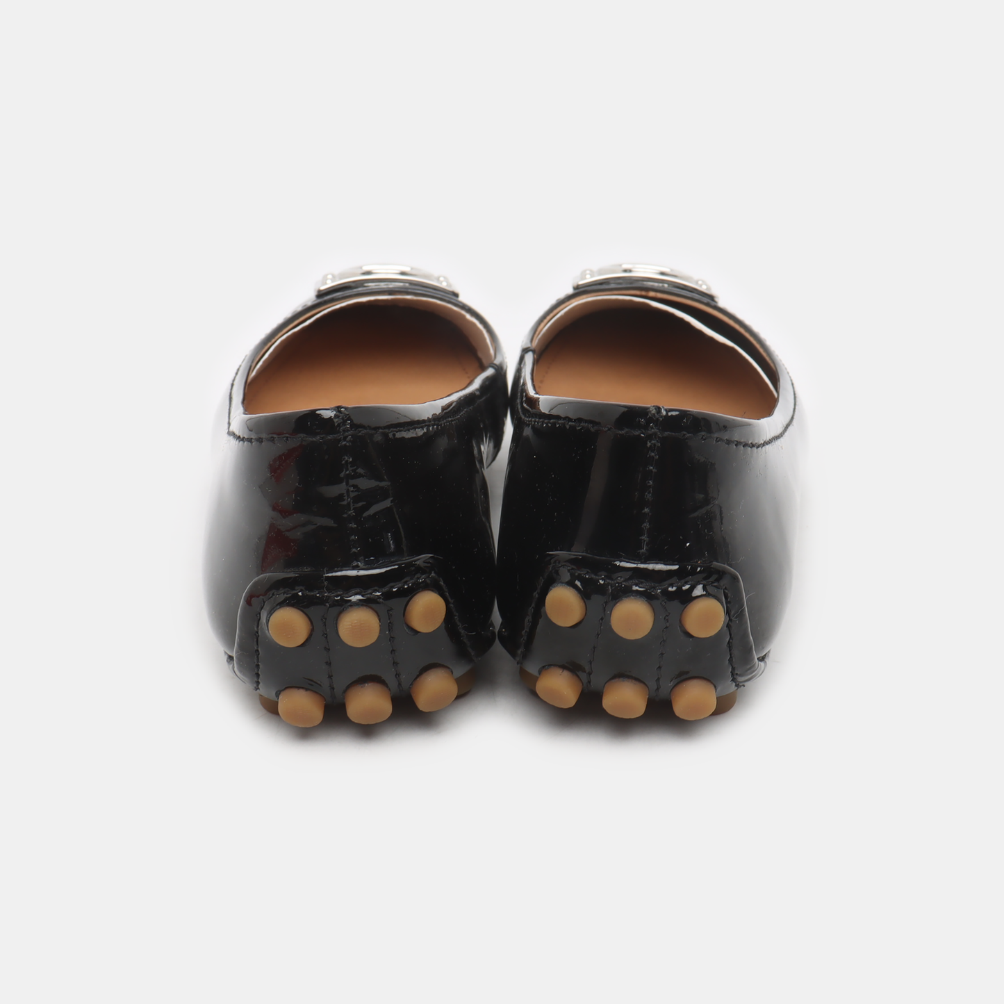 COACH 35.5code Women's Low Heel Leather Shoes Black Spring-(SKU)-14477491