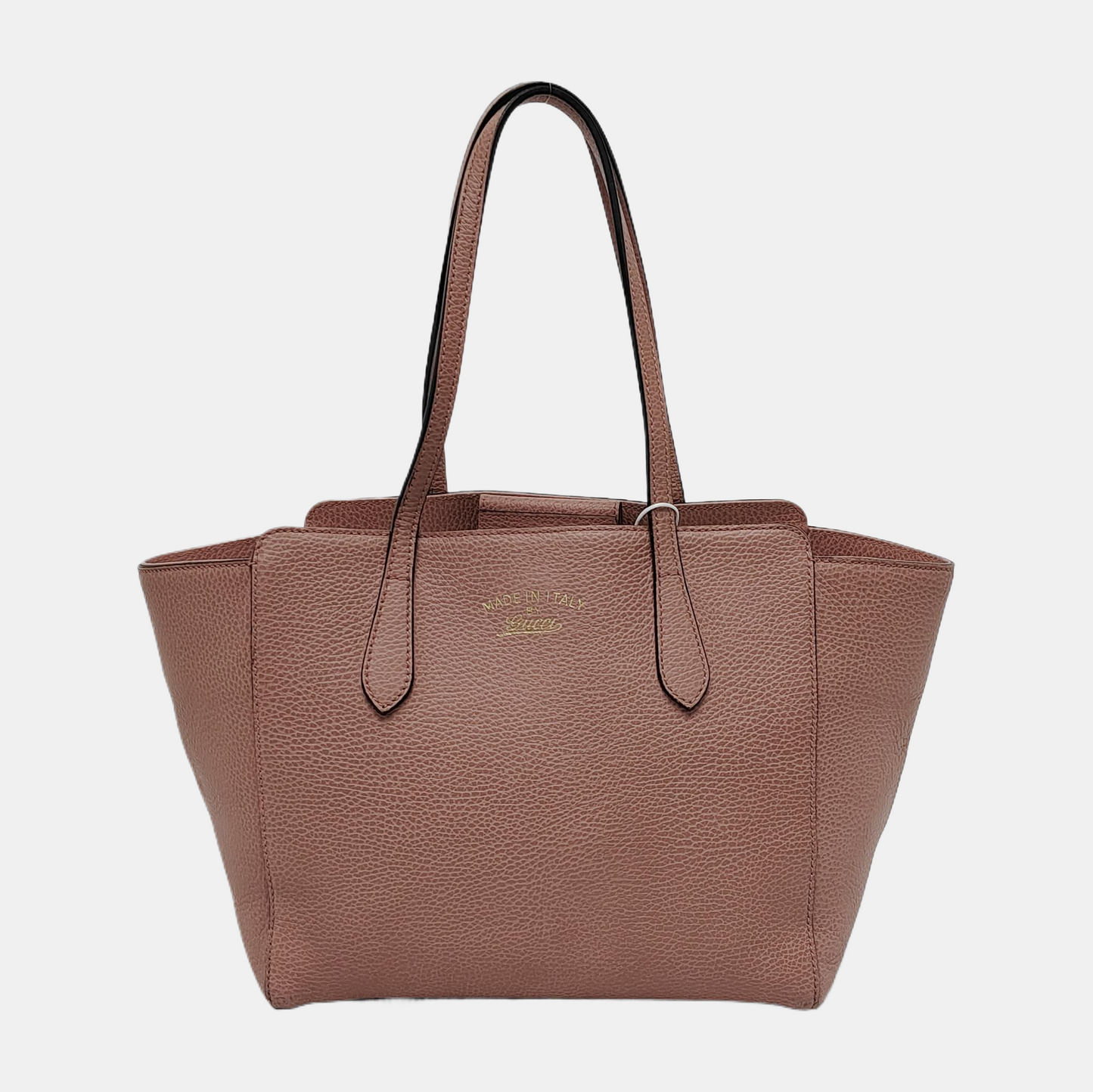 GUCCI Swing Small size Pink Cowhide Single Shoulder Bag Tote Golden hardware-(SKU)-944557844