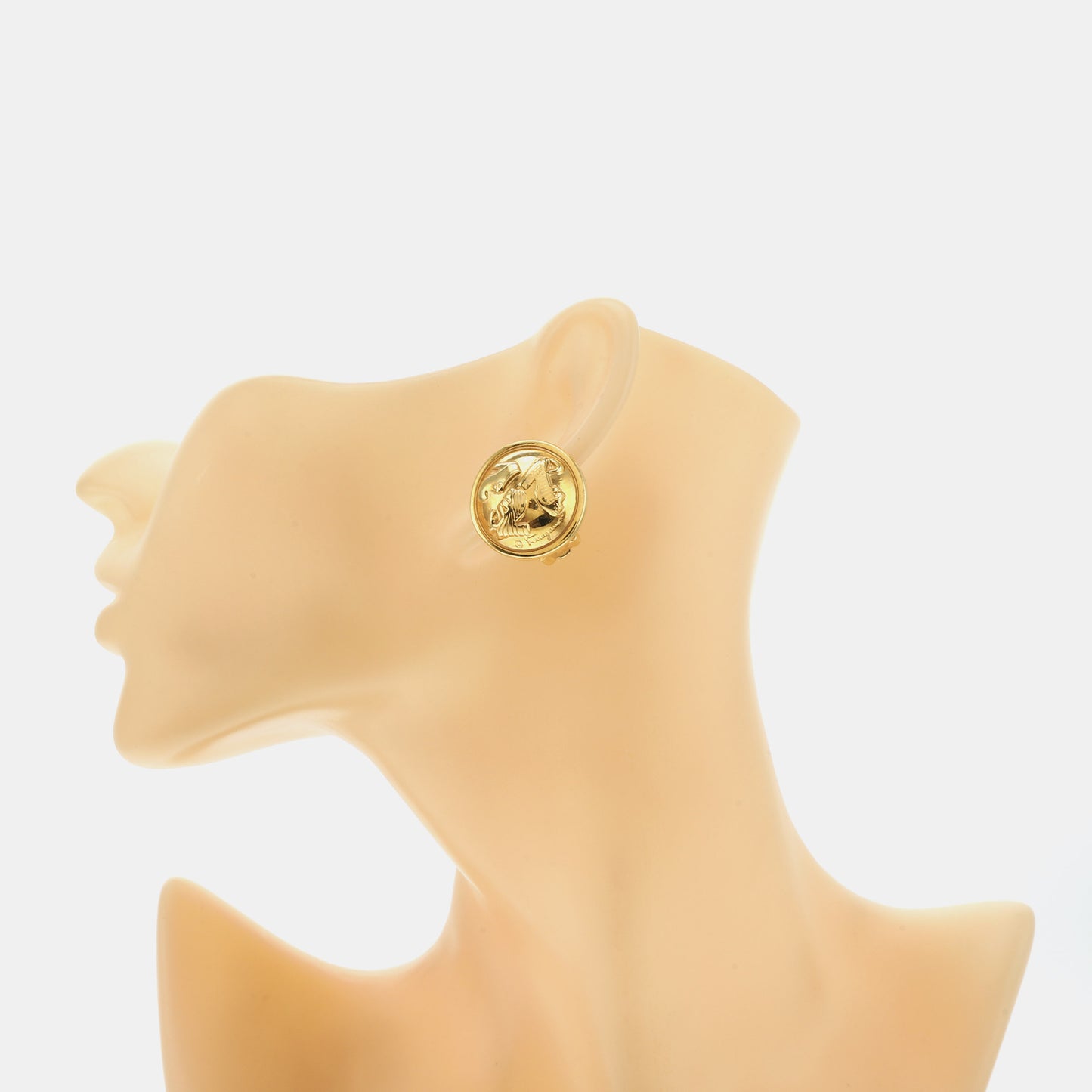 FERRAGAMO Gold Alloy Ear Clips-(SKU)-944321941