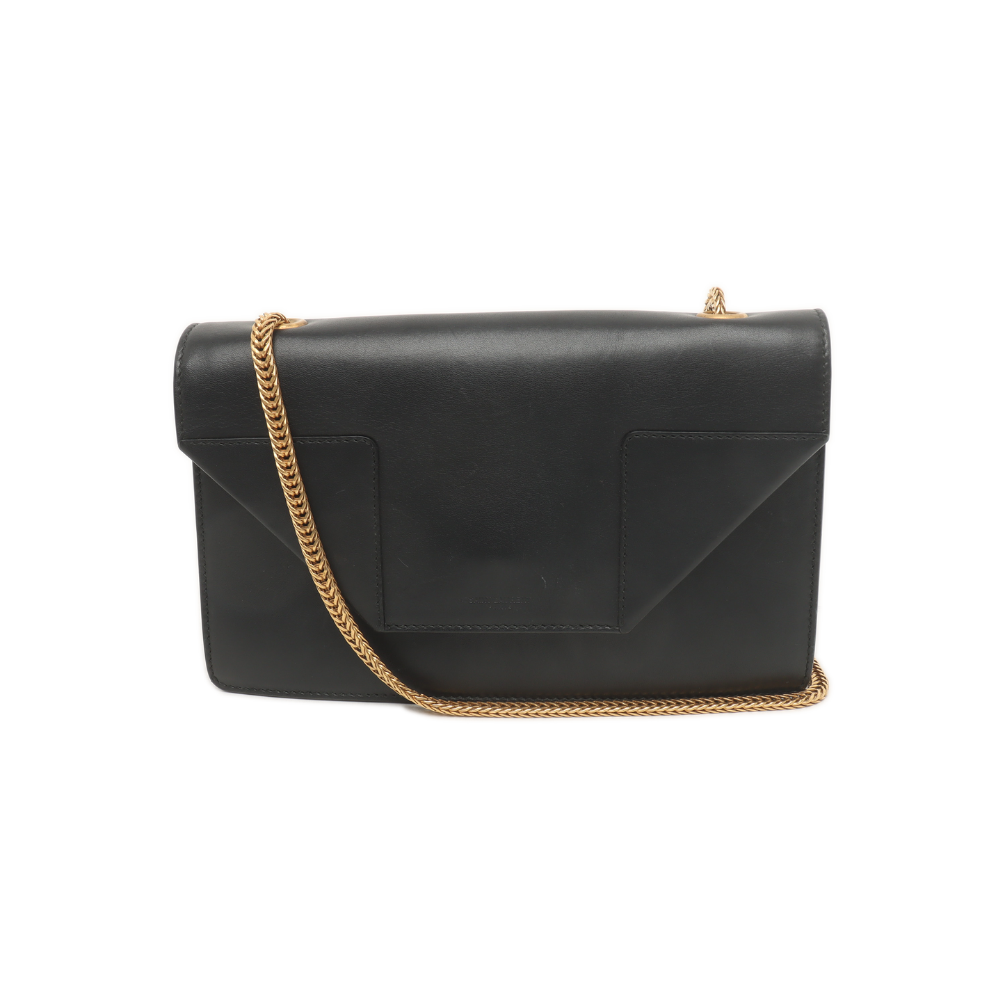 YSL VINTAGE BETTY Black Cowhide Single Shoulder Bag Crossbody Bag Golden hardware-(SKU)-939597796