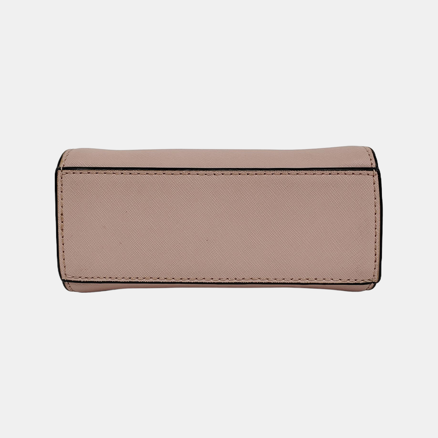 MICHAEL KORS Selma Extra Small Pink Cowhide Embossed Single Shoulder Bag Crossbody Golden hardware Removable shoulder strap-(SKU)-941505944