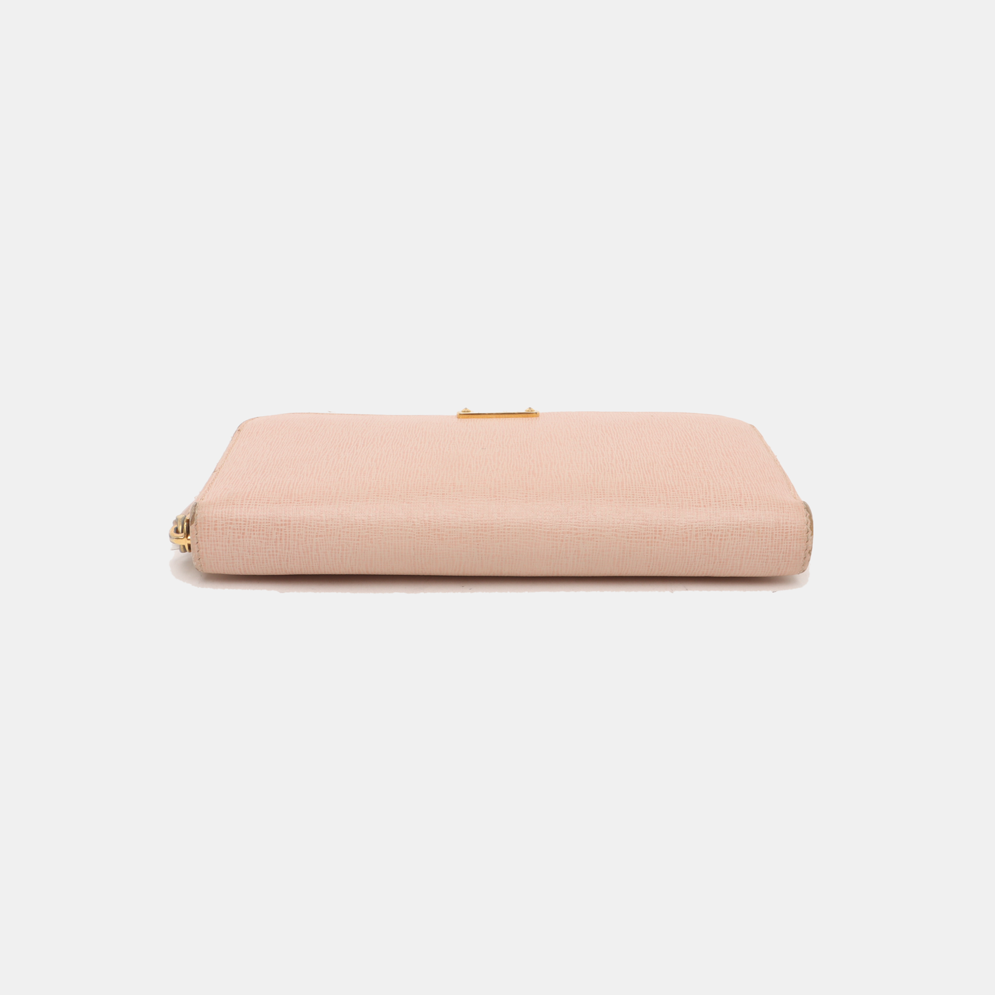 FENDI Pink Cowhide Wallet Golden hardware-(SKU)-931312334