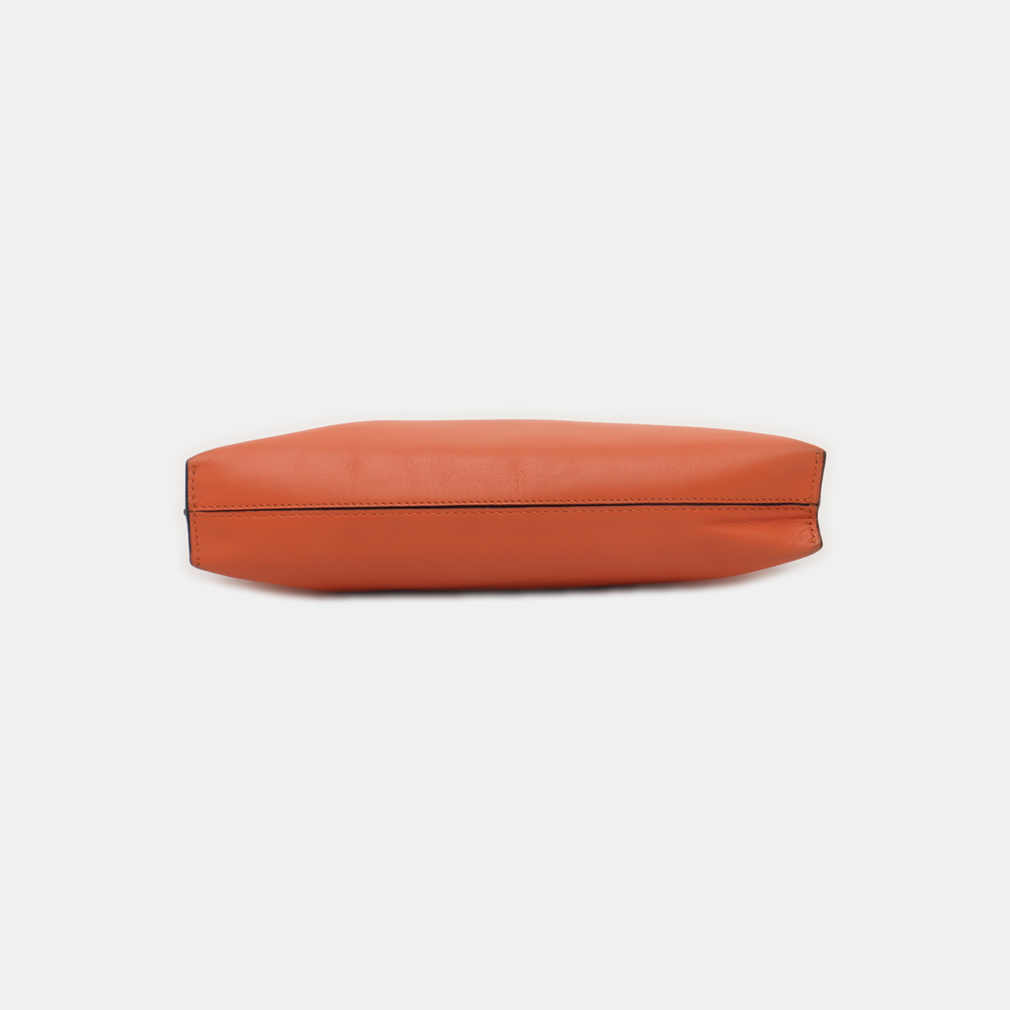 LOEWE T Pouch Orange Cowhide Crackle Handbag Golden hardware-(SKU)-940021177