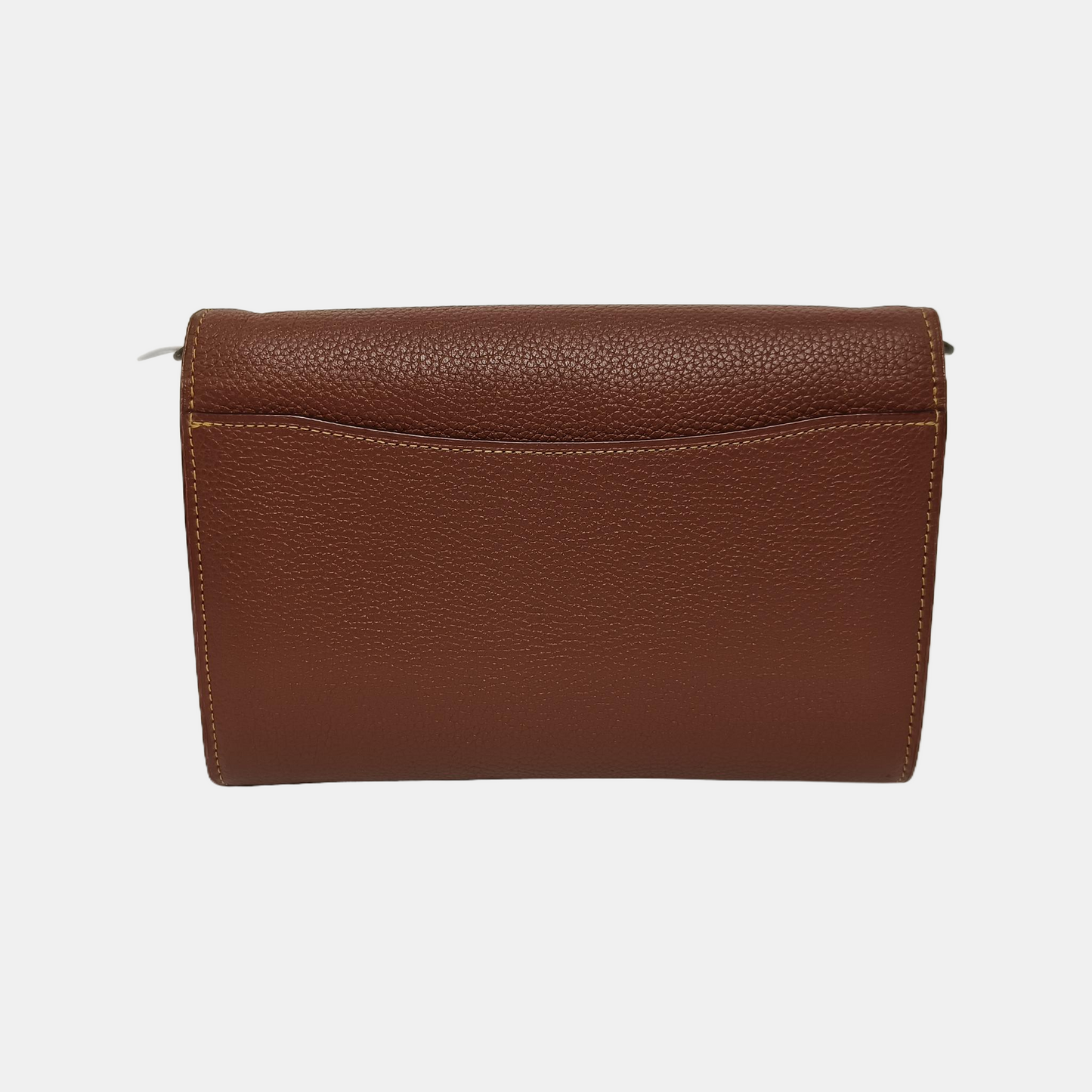 COACH TABBY Brown Leather Crossbody Single Shoulder Bag Golden hardware Vintage model Removable shoulder strap-(SKU)-940047499