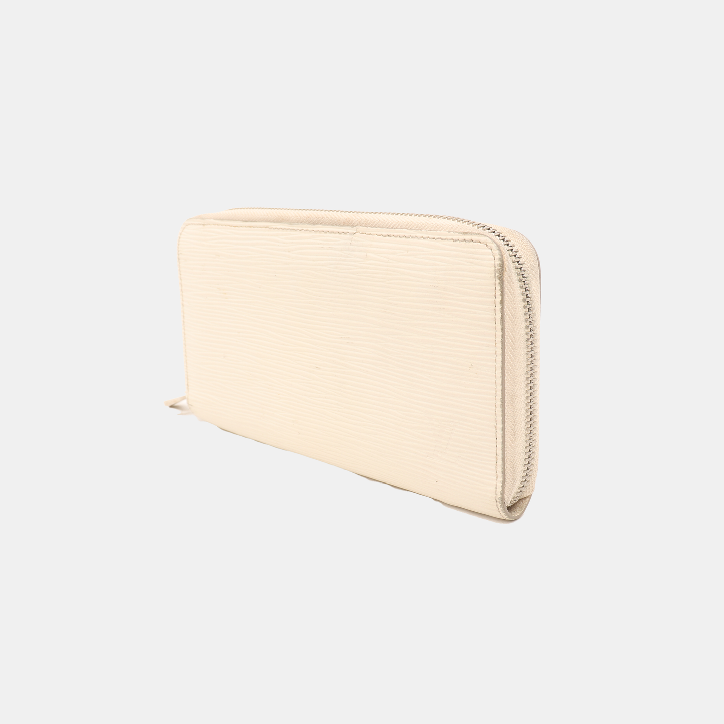 LOUIS VUITTON 白色EPI牛皮水波纹钱包 Golden hardware-(SKU)-14301822