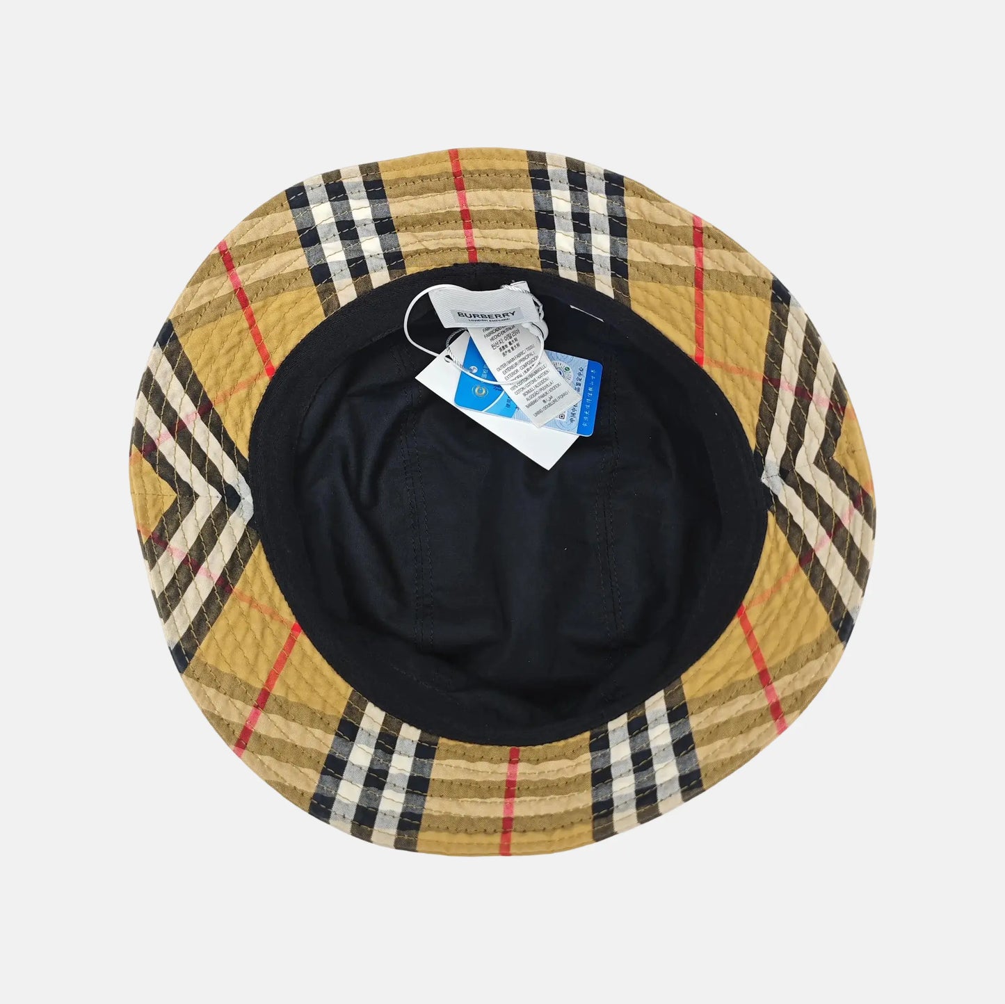 BURBERRY Fisherman's Hat Multicolored Cotton Hat-(SKU)-946700885
