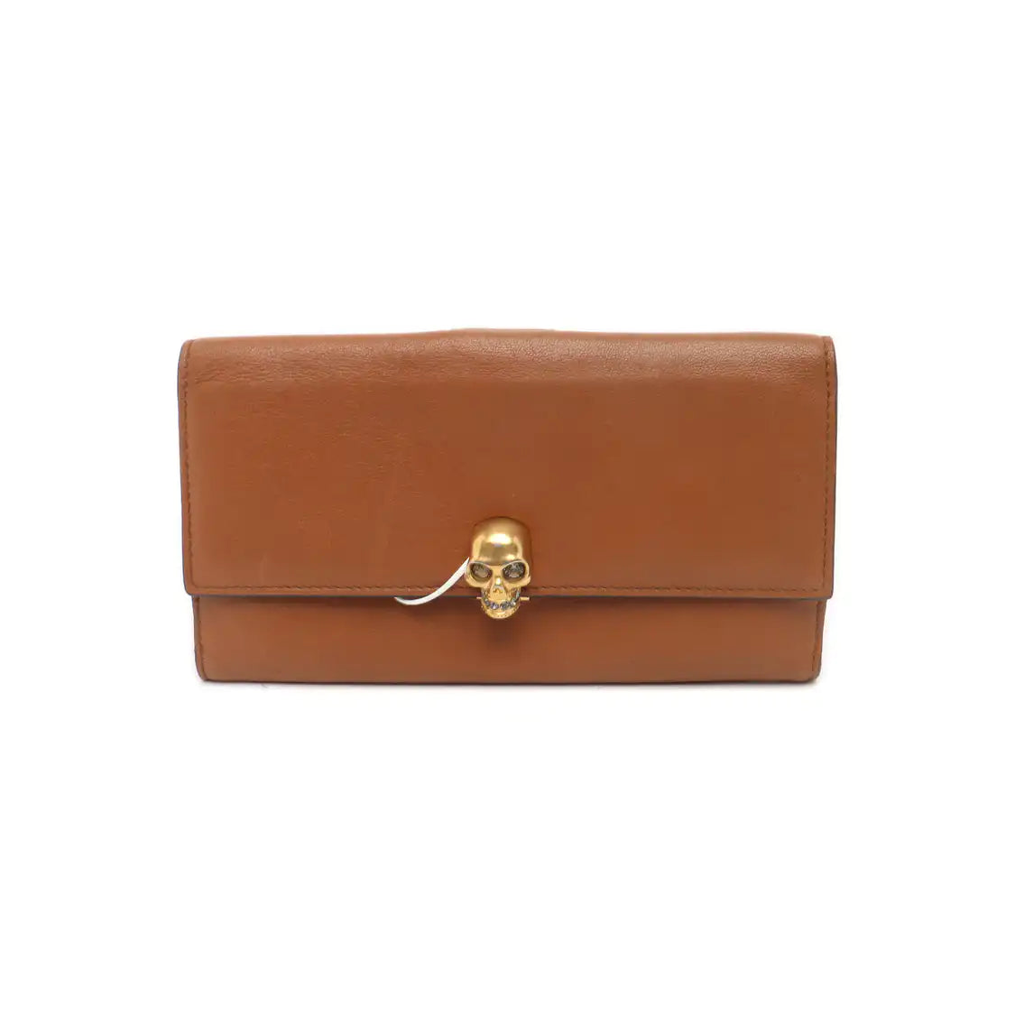 Alexander McQUEEN WalletBrown Cowhide Inlaid Wallet-(SKU)-933101055
