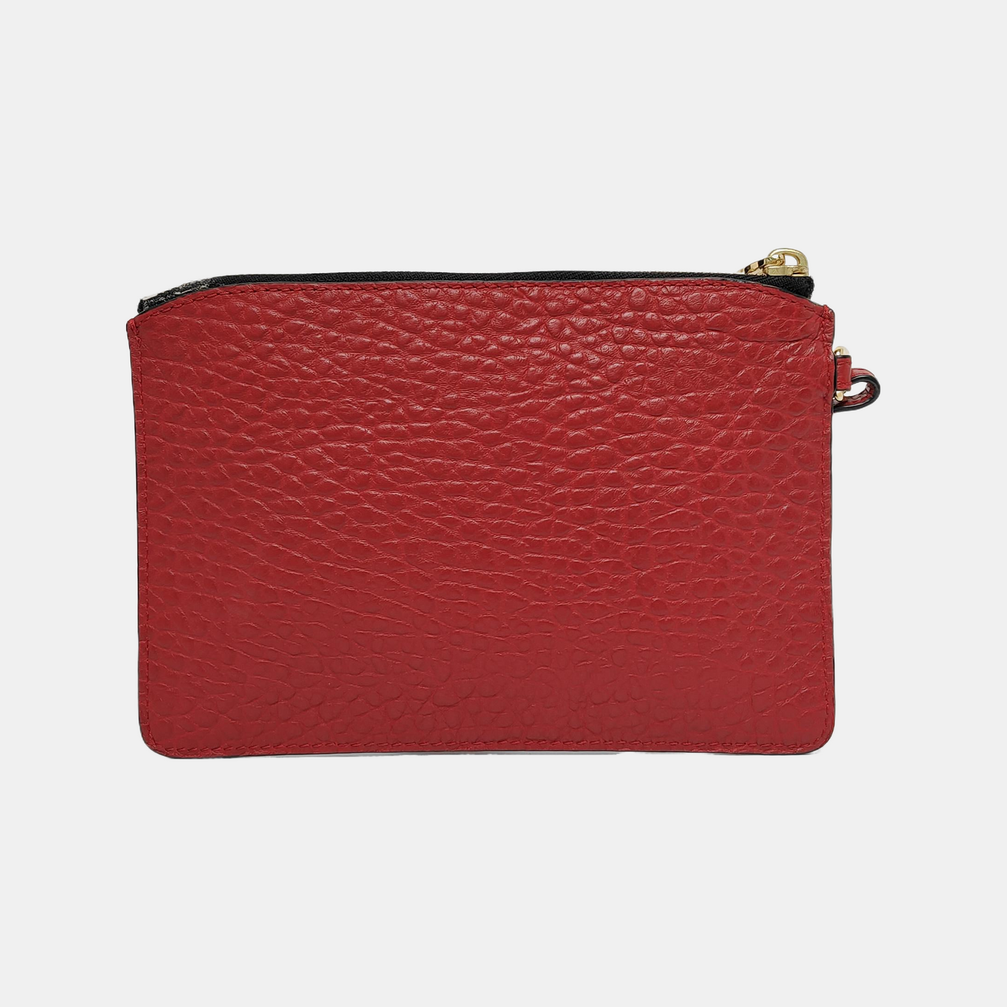 BURBERRY Clifton Red Cowhide Handbag Golden hardware-(SKU)-942447227