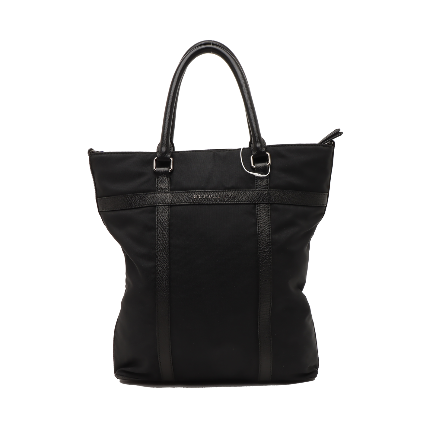 BURBERRY Tote bag Black Nylon Tote Bag Ruthenium color hardware-(SKU)-938859826