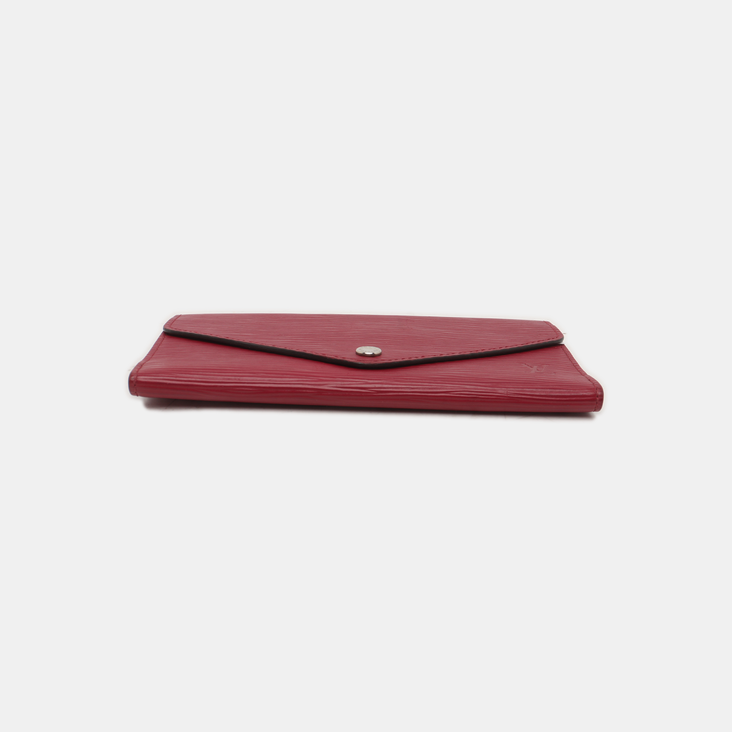 LOUIS VUITTON JOSÉPHINE 紫红色EPI牛皮水波纹钱包 Silver Hardware-(SKU)-935687162