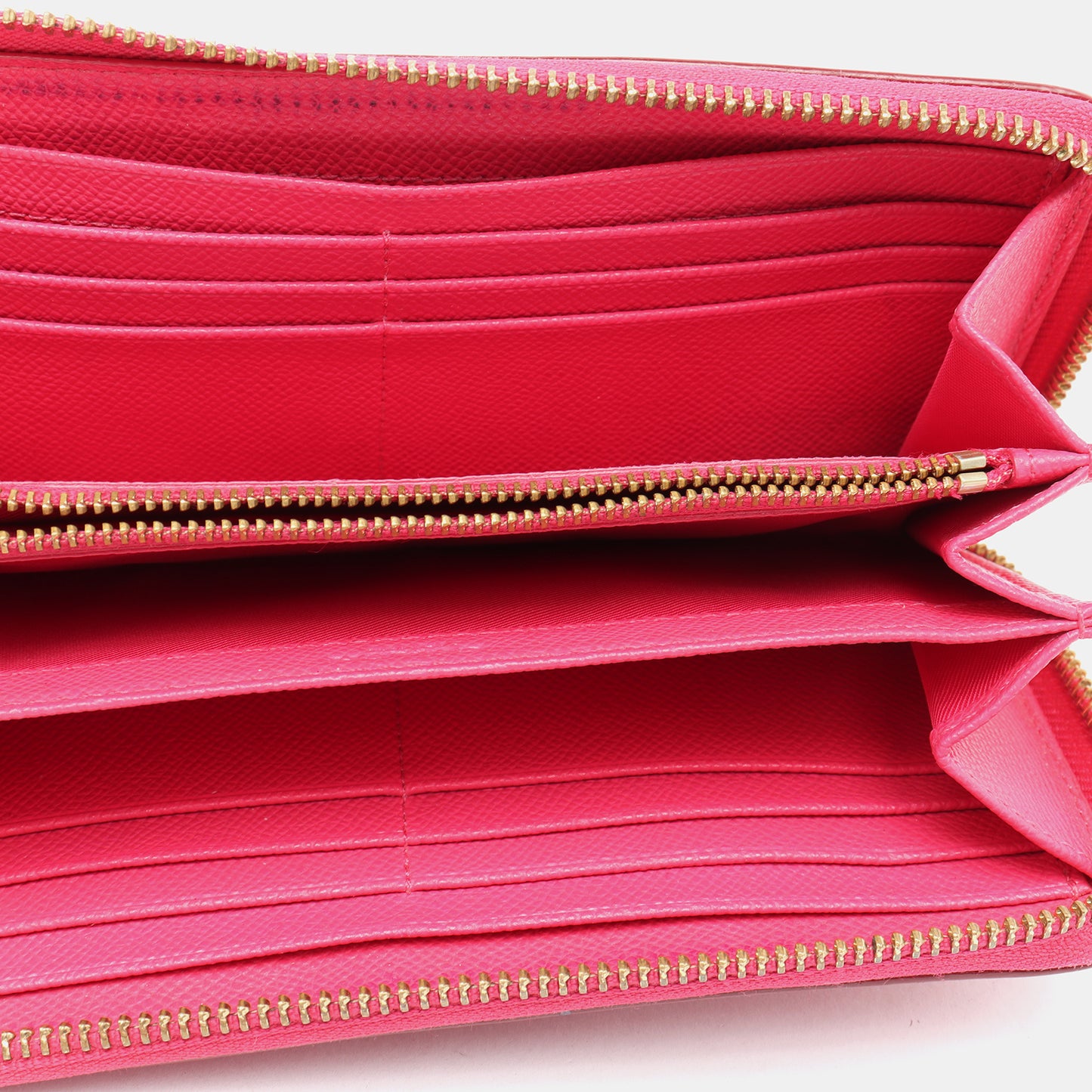 COACH Pink leather wallet Silver Hardware-(SKU)-11550117
