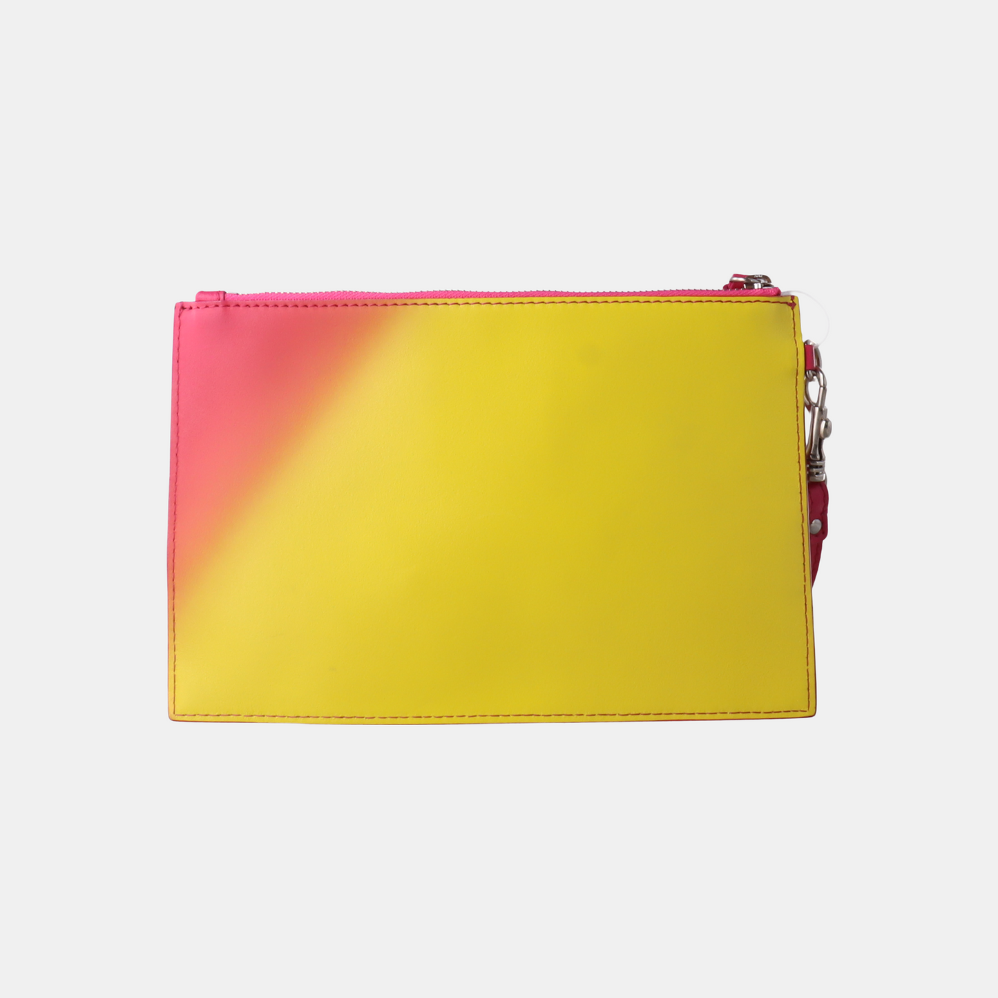 VERSACE Yellow Leather Handbag Silver Hardware-(SKU)-13977009