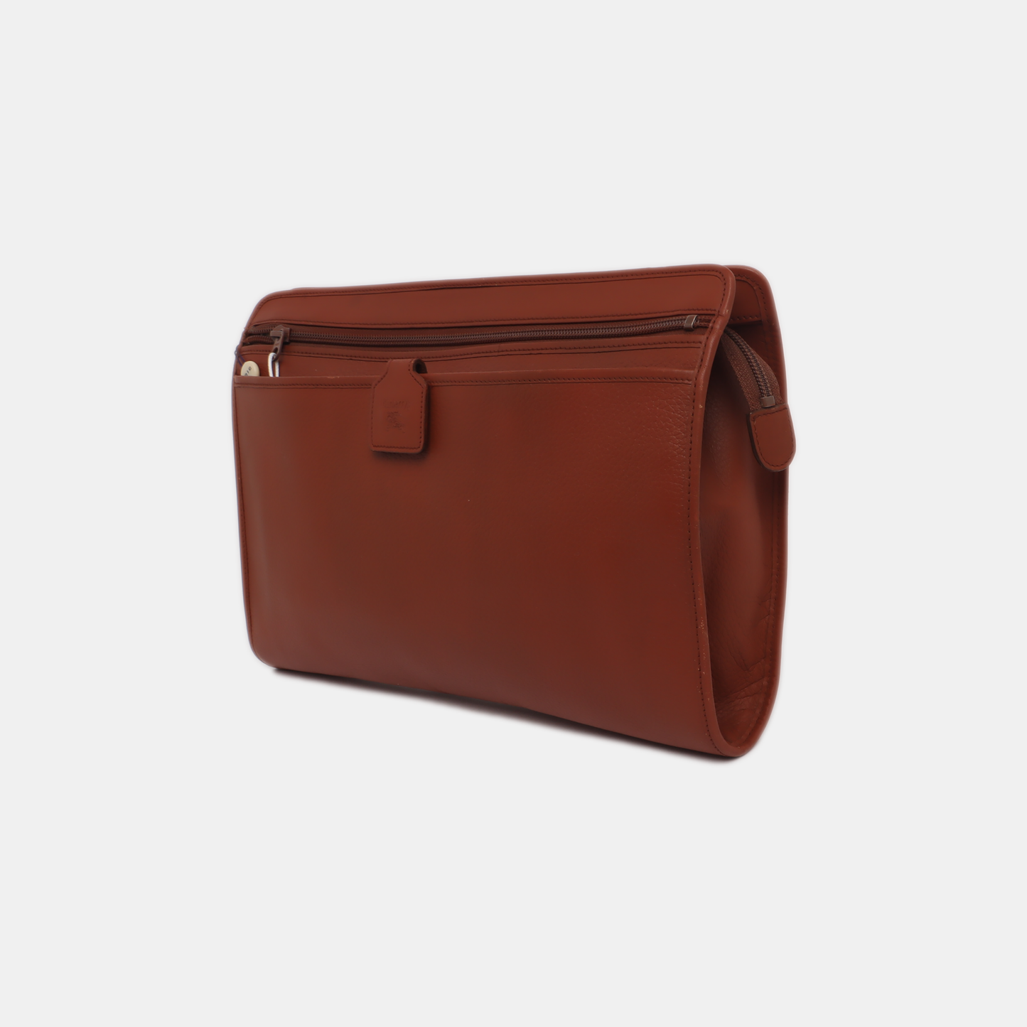 BURBERRY LondonBrown Leather Handbag-(SKU)-13795977